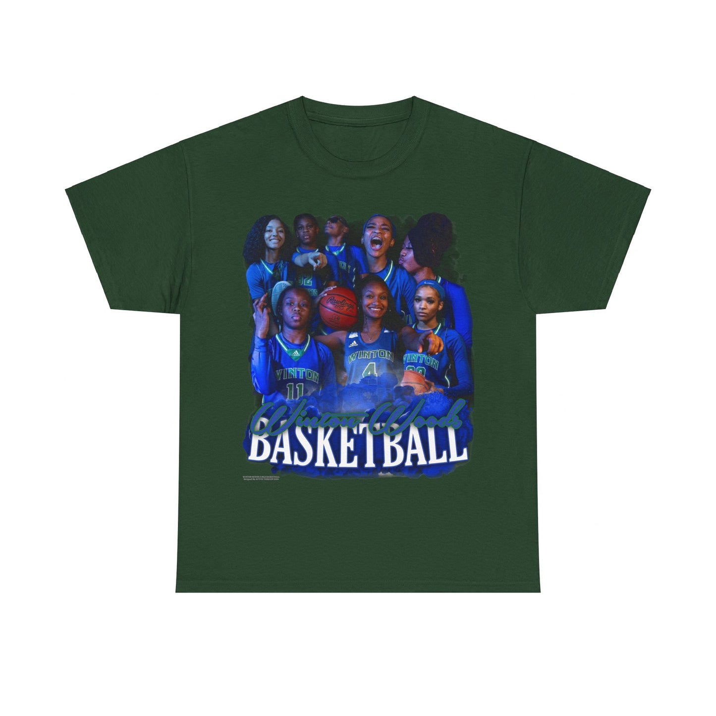Winton Woods Girls Basketball Heavy Cotton Tee