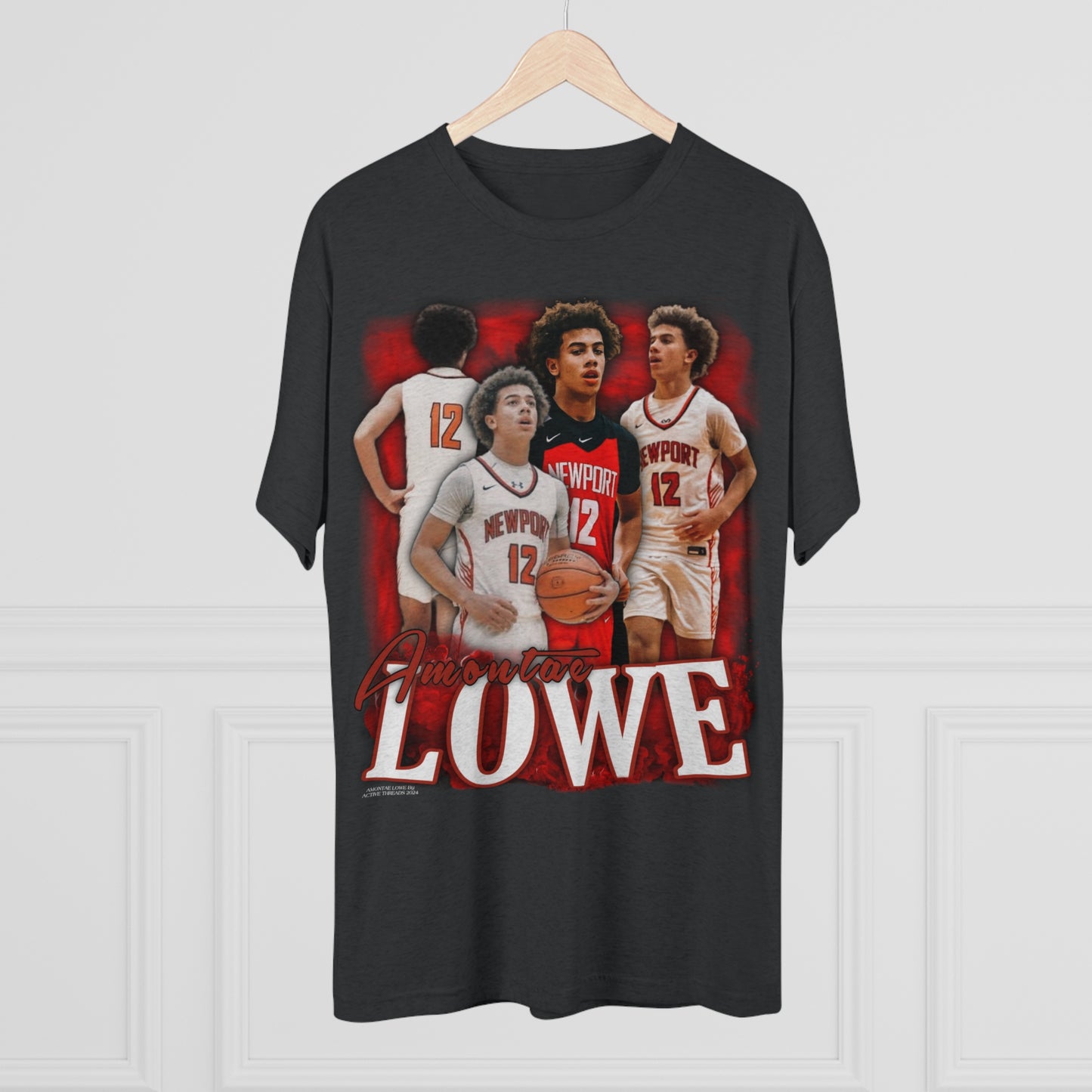 Amontae Lowe Tri-Blend Crew Tee