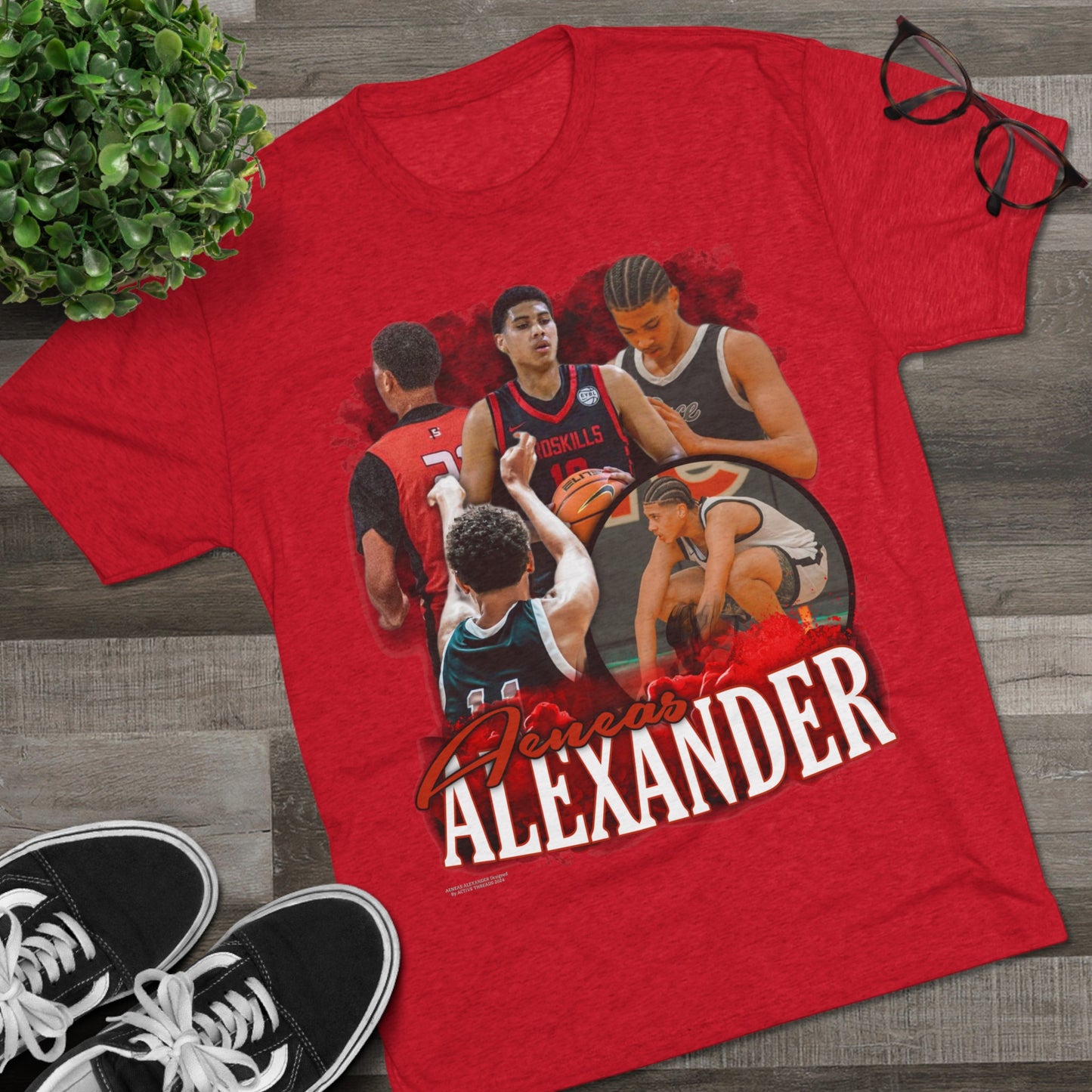 Aeneas Alexander Tri-Blend Crew Tee