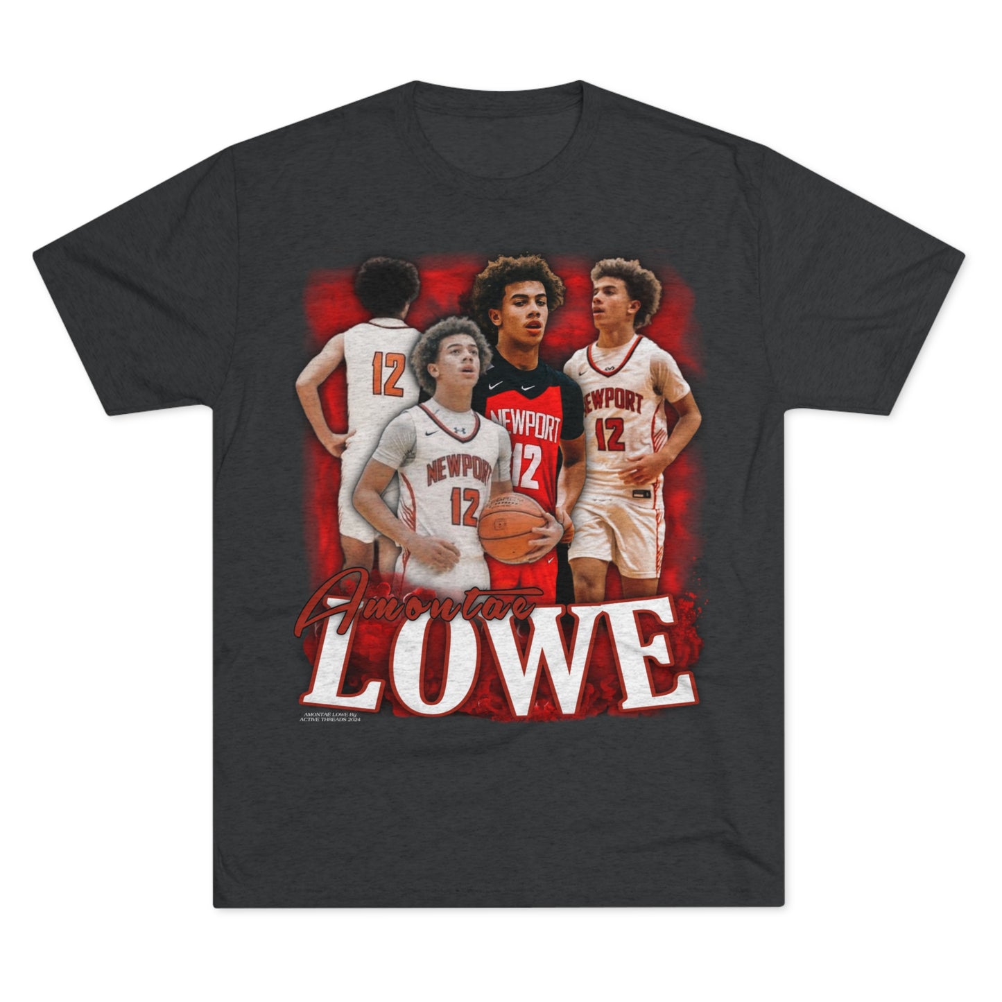 Amontae Lowe Tri-Blend Crew Tee