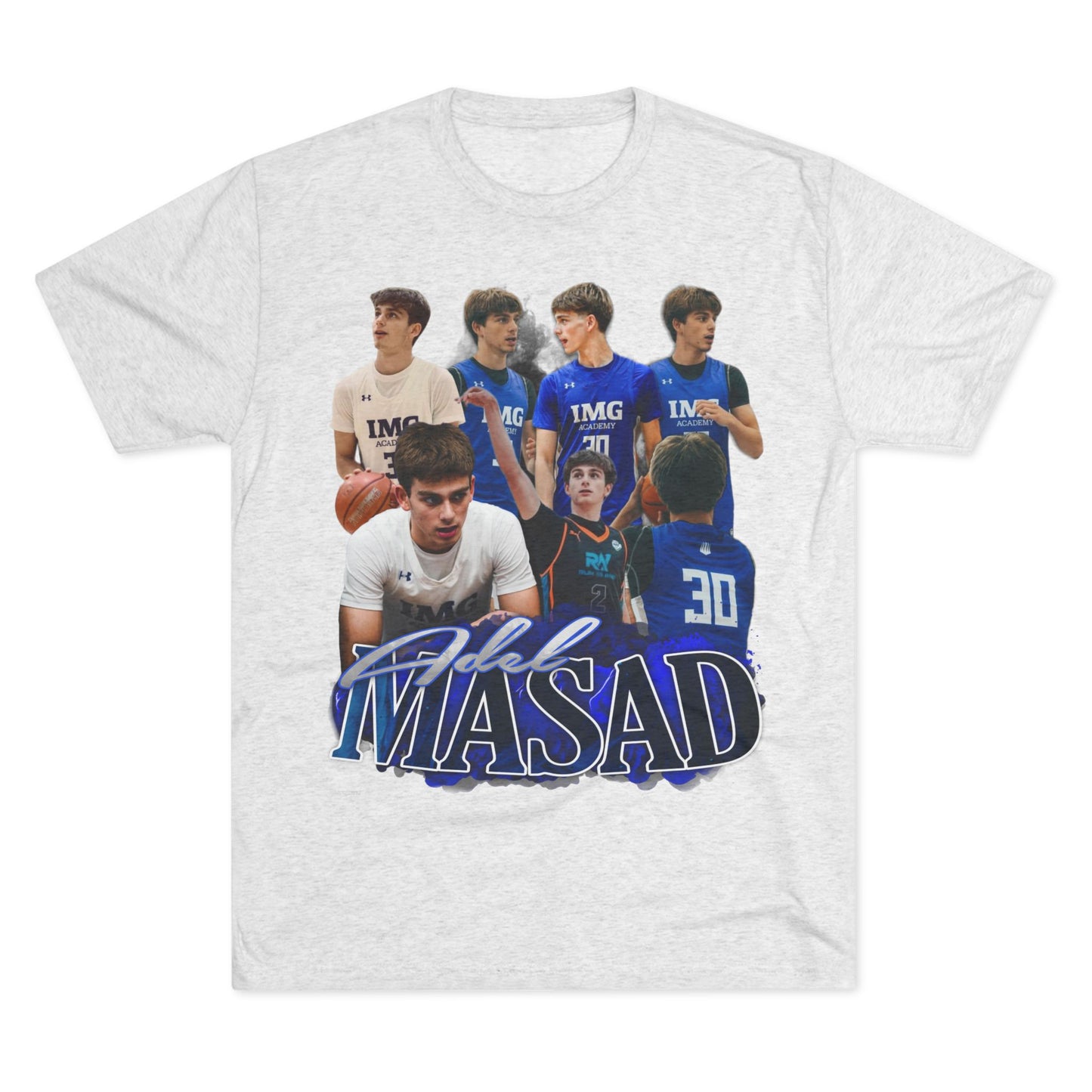 Adel Masad Tri-Blend Crew Tee