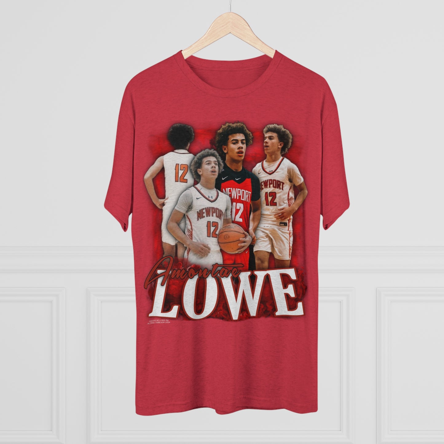 Amontae Lowe Tri-Blend Crew Tee