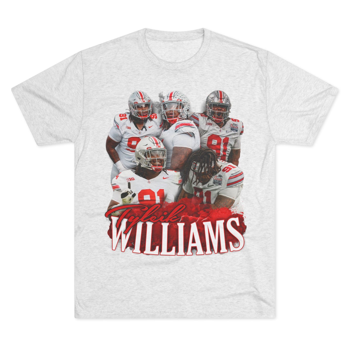 Tyleik Williams Tri-Blend Crew Tee