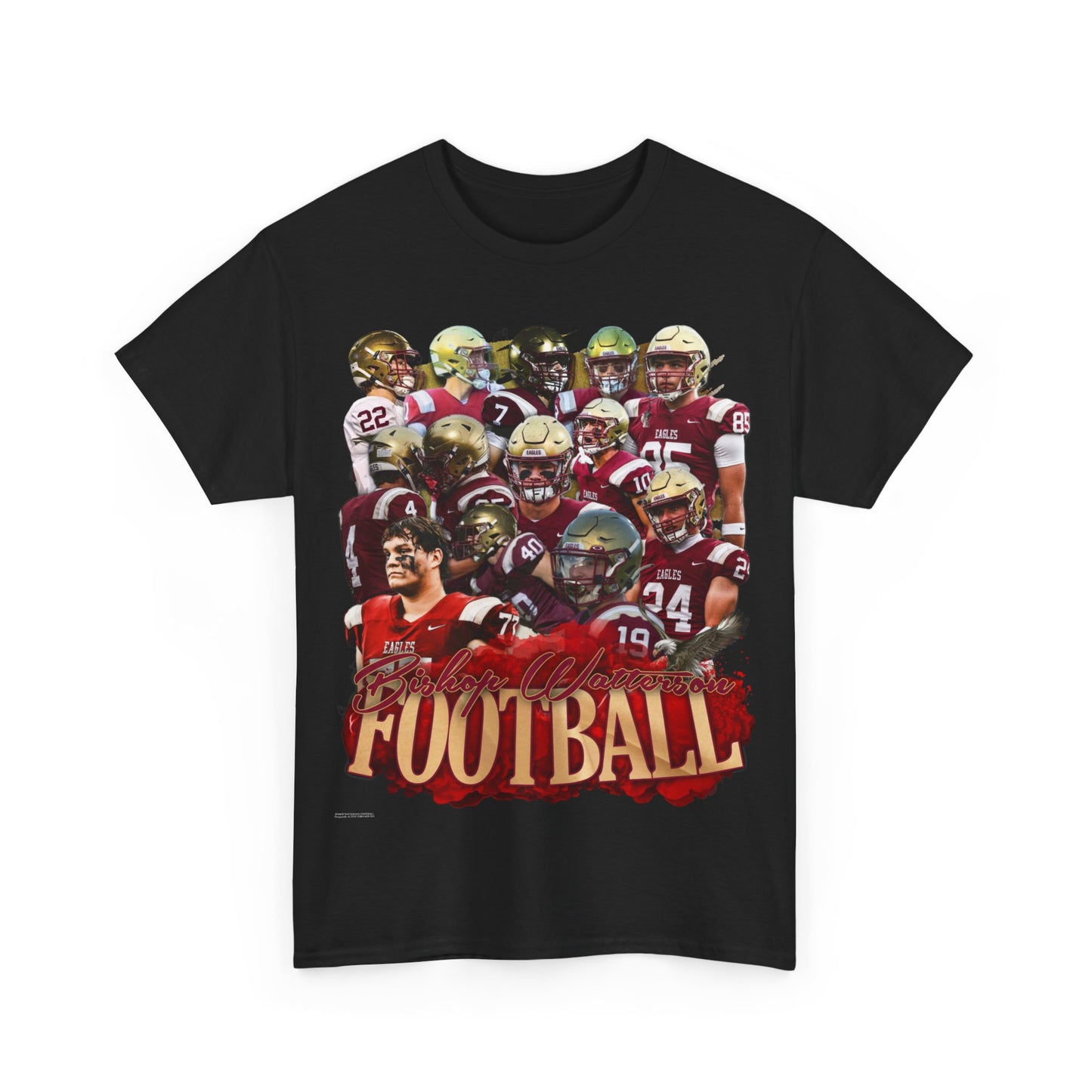 Bishop Watterson Football 2024 Heavy Cotton Tee
