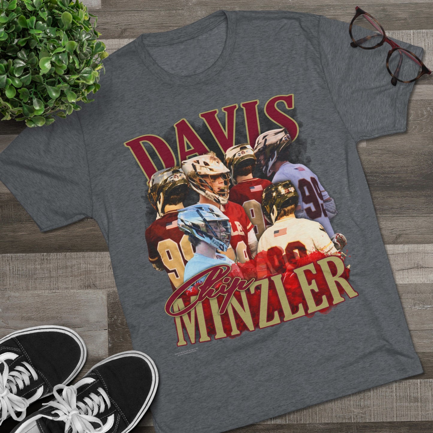 Davis “Chip” Minzler Tri-Blend Crew Tee