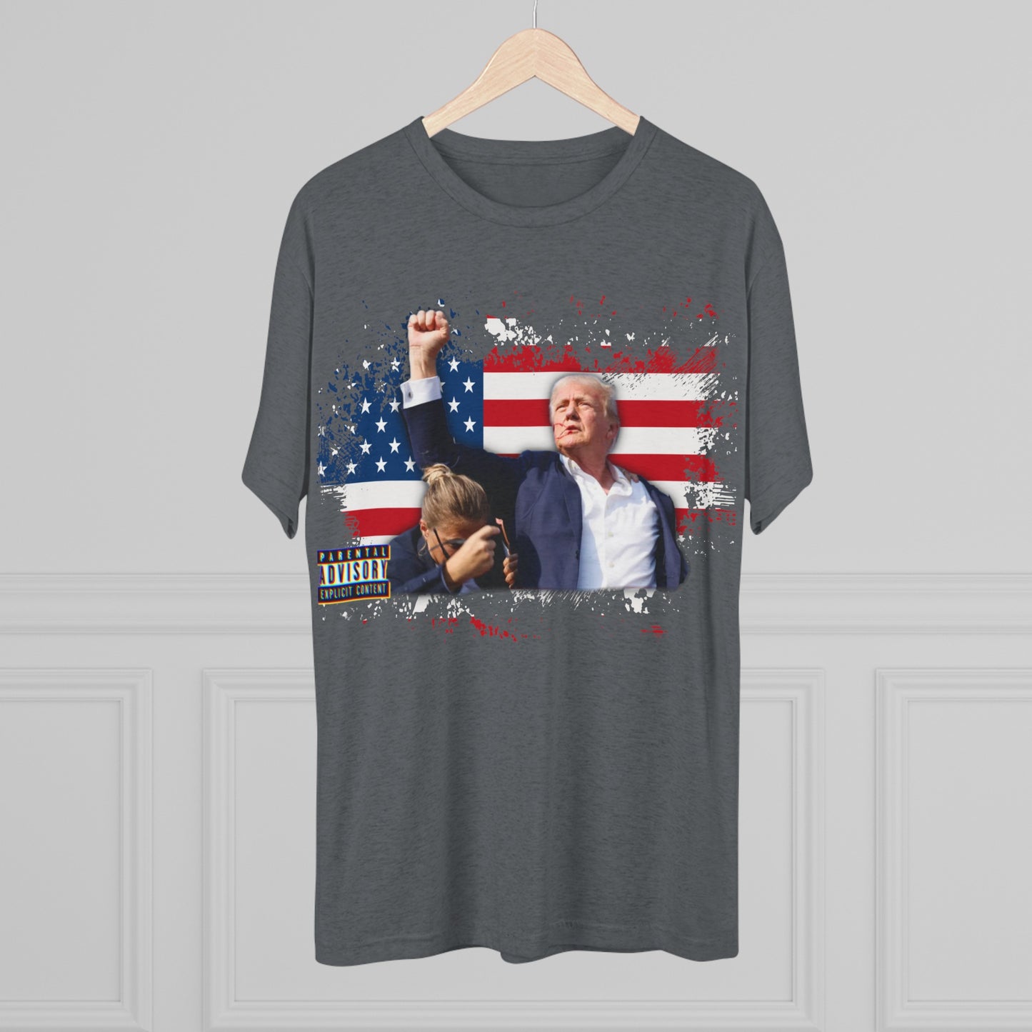 Trump Bulletproof Tri-Blend Crew Tee