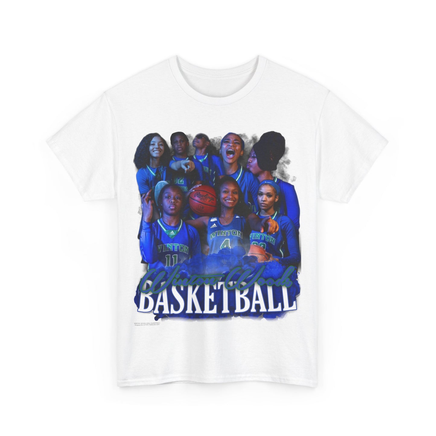 Winton Woods Girls Basketball Heavy Cotton Tee