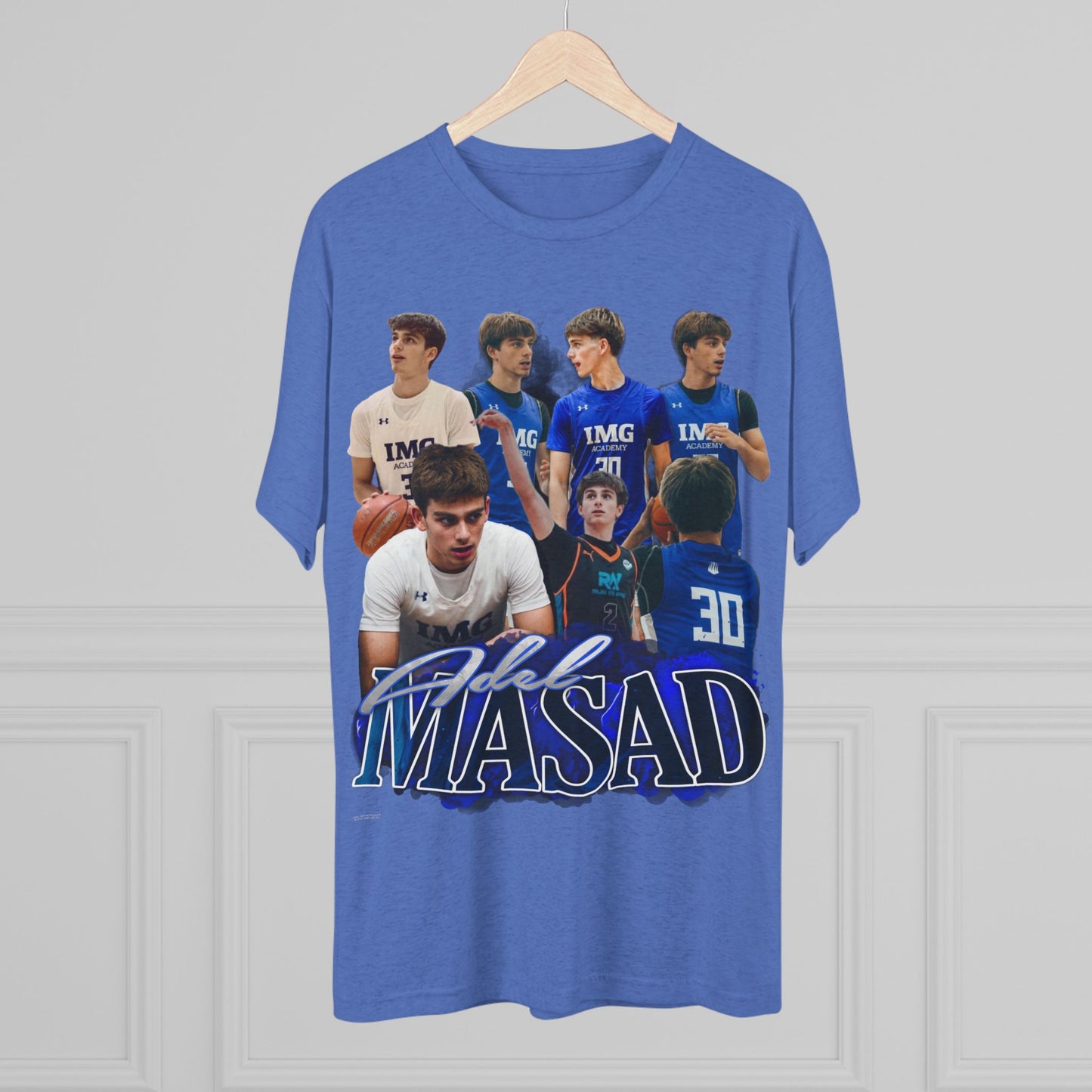 Adel Masad Tri-Blend Crew Tee