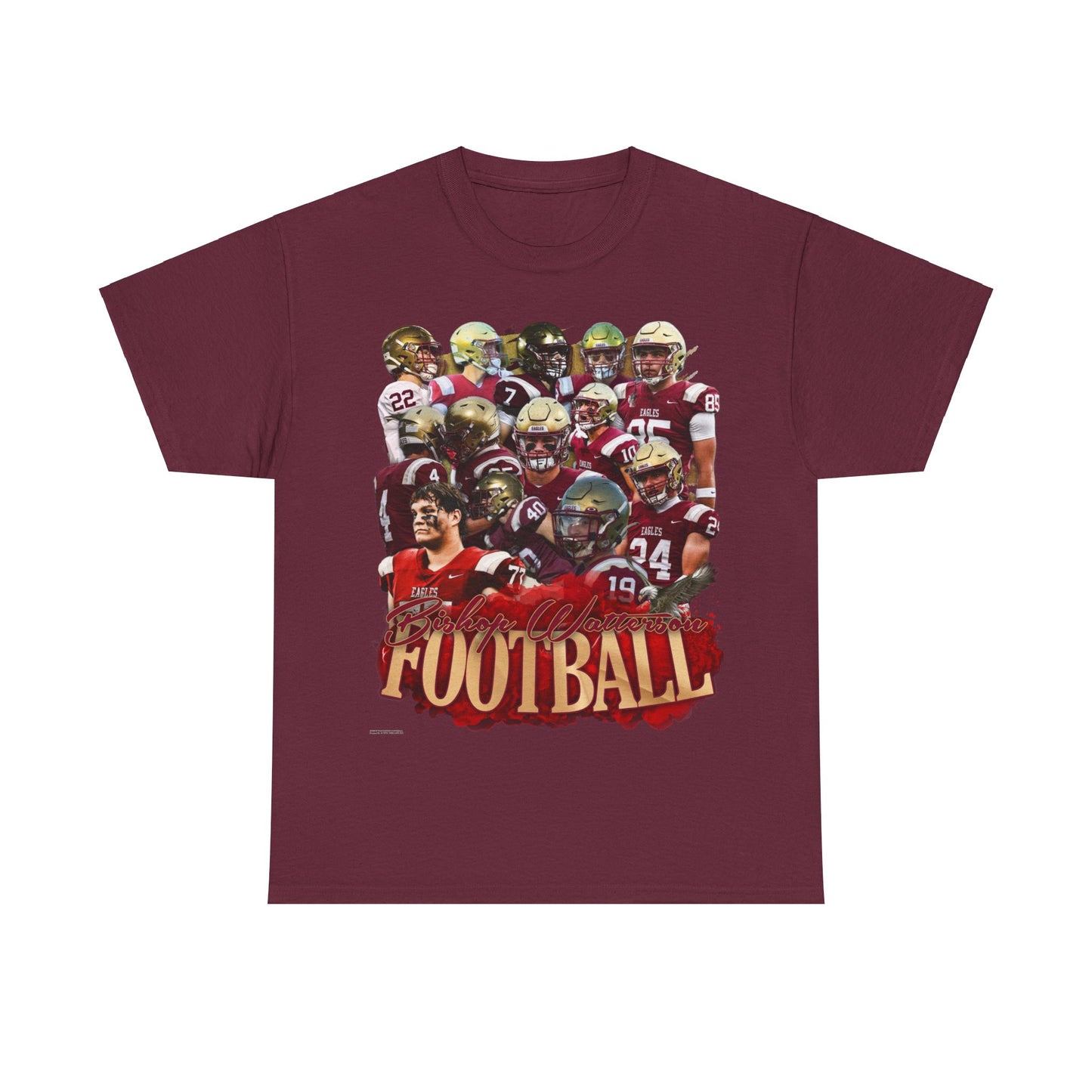 Bishop Watterson Football 2024 Heavy Cotton Tee
