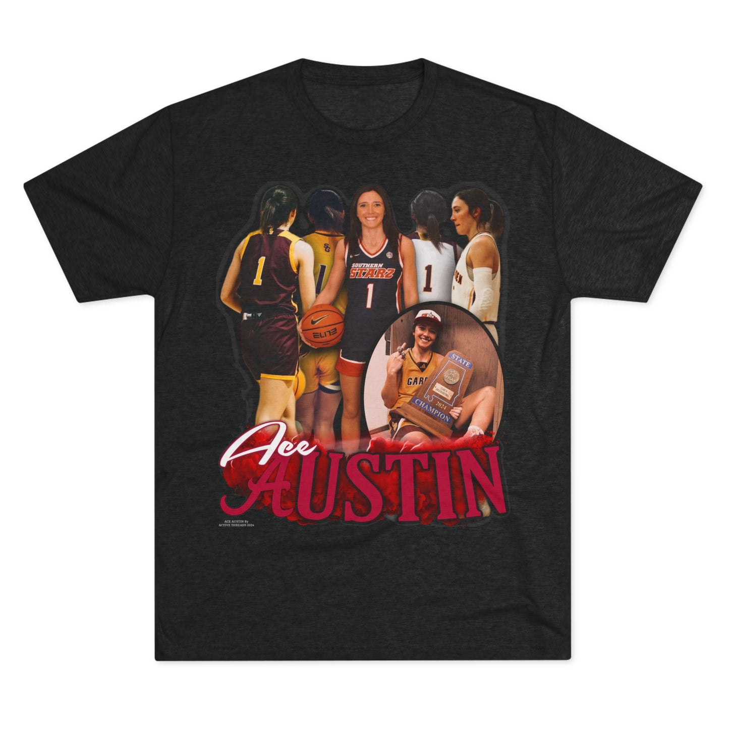 Ace Austin Tri-Blend Crew Tee