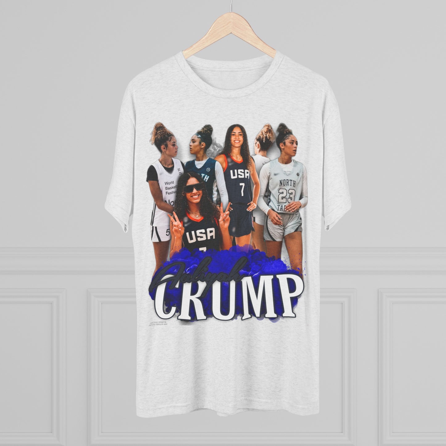 Aaliyah Crump Tri-Blend Crew Tee