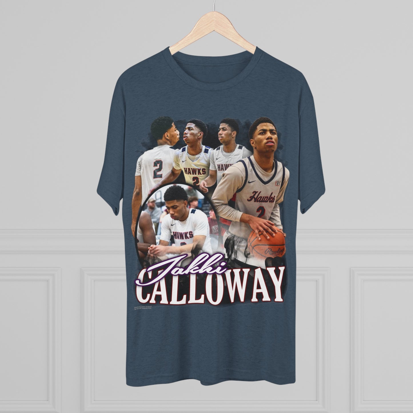 Jakhi Calloway Tri-Blend Crew Tee