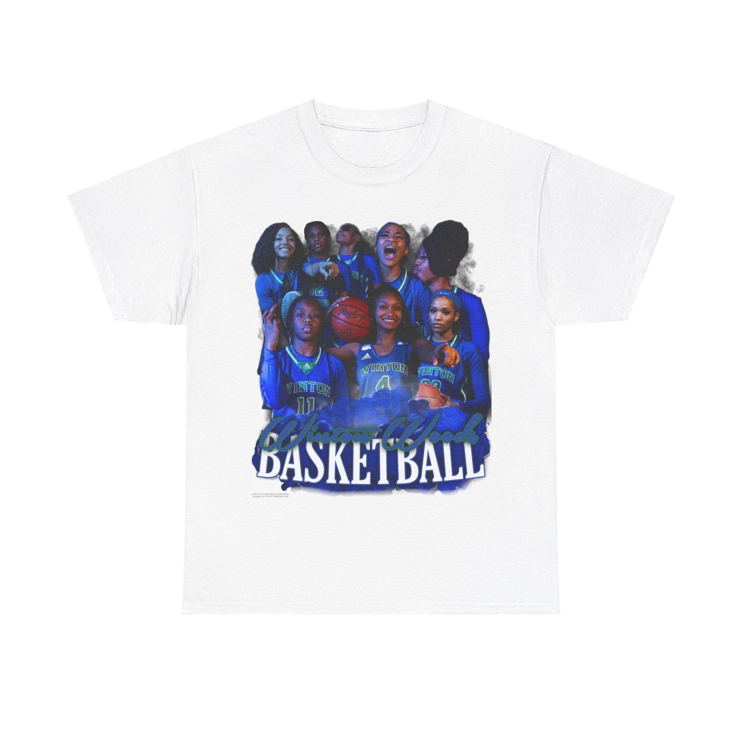 Winton Woods Girls Basketball Heavy Cotton Tee