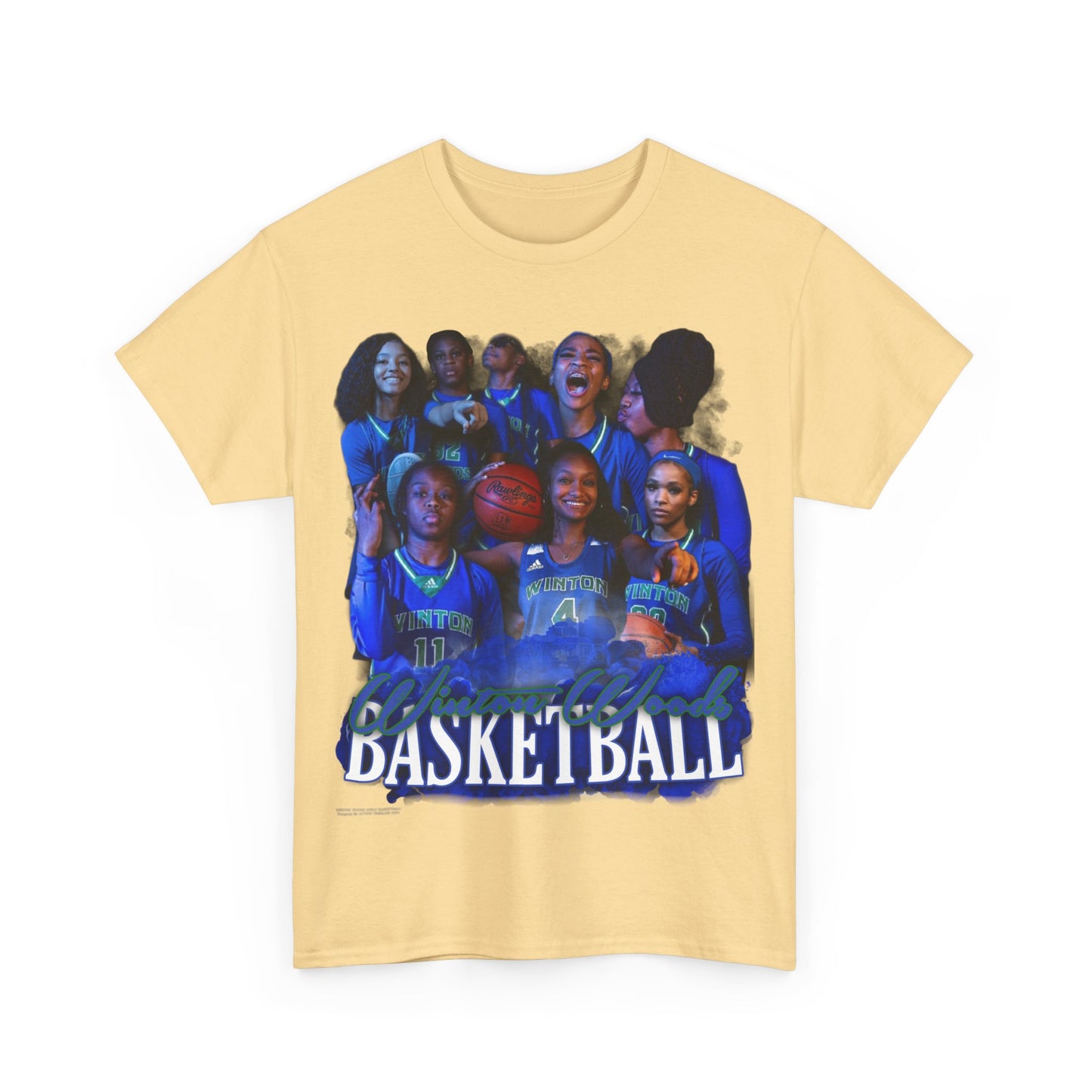 Winton Woods Girls Basketball Heavy Cotton Tee