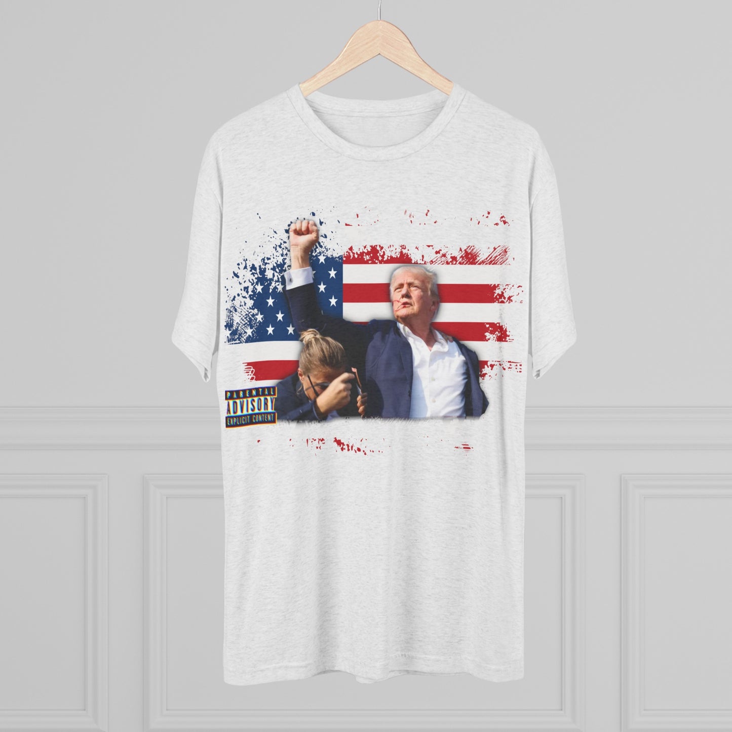 Trump Bulletproof Tri-Blend Crew Tee