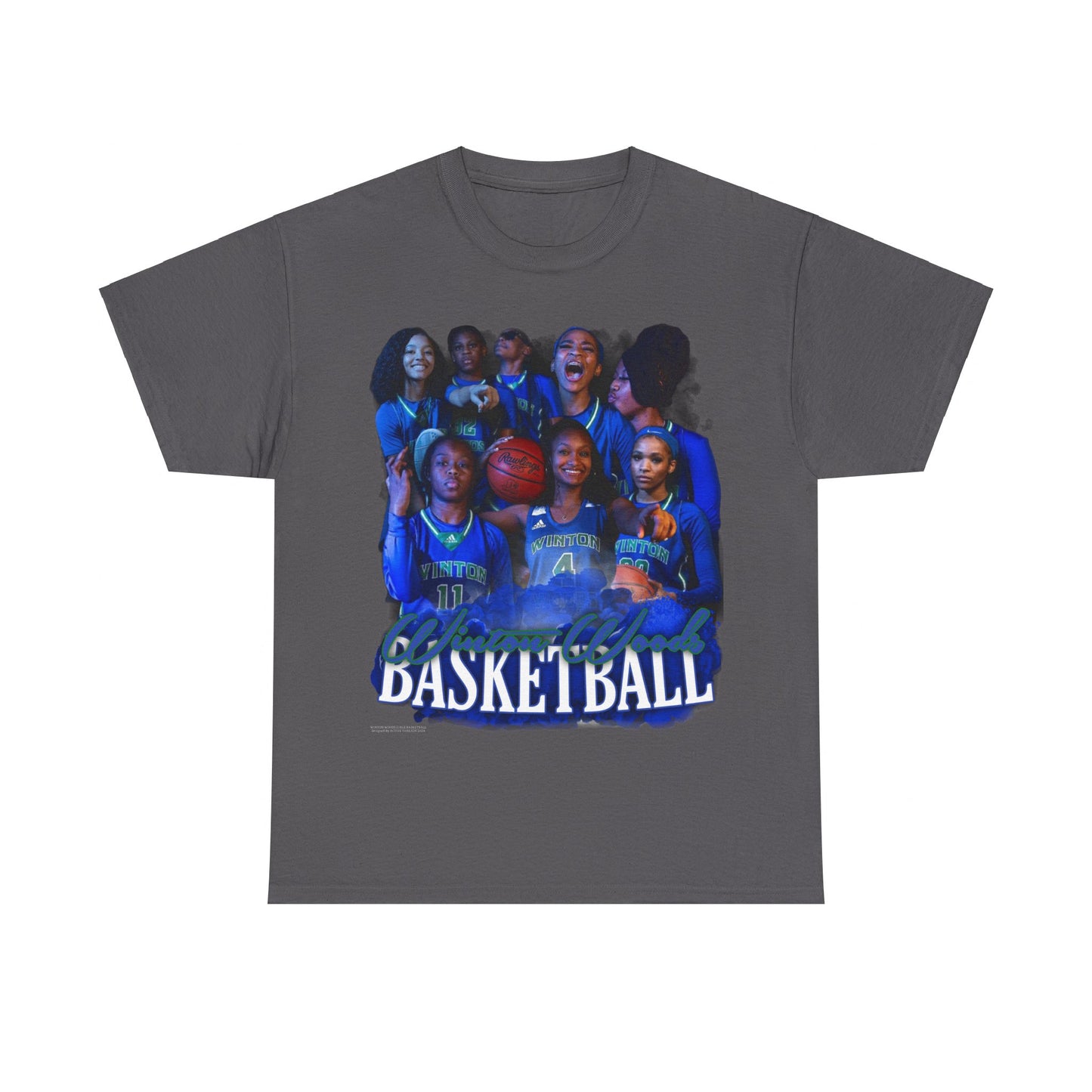 Winton Woods Girls Basketball Heavy Cotton Tee