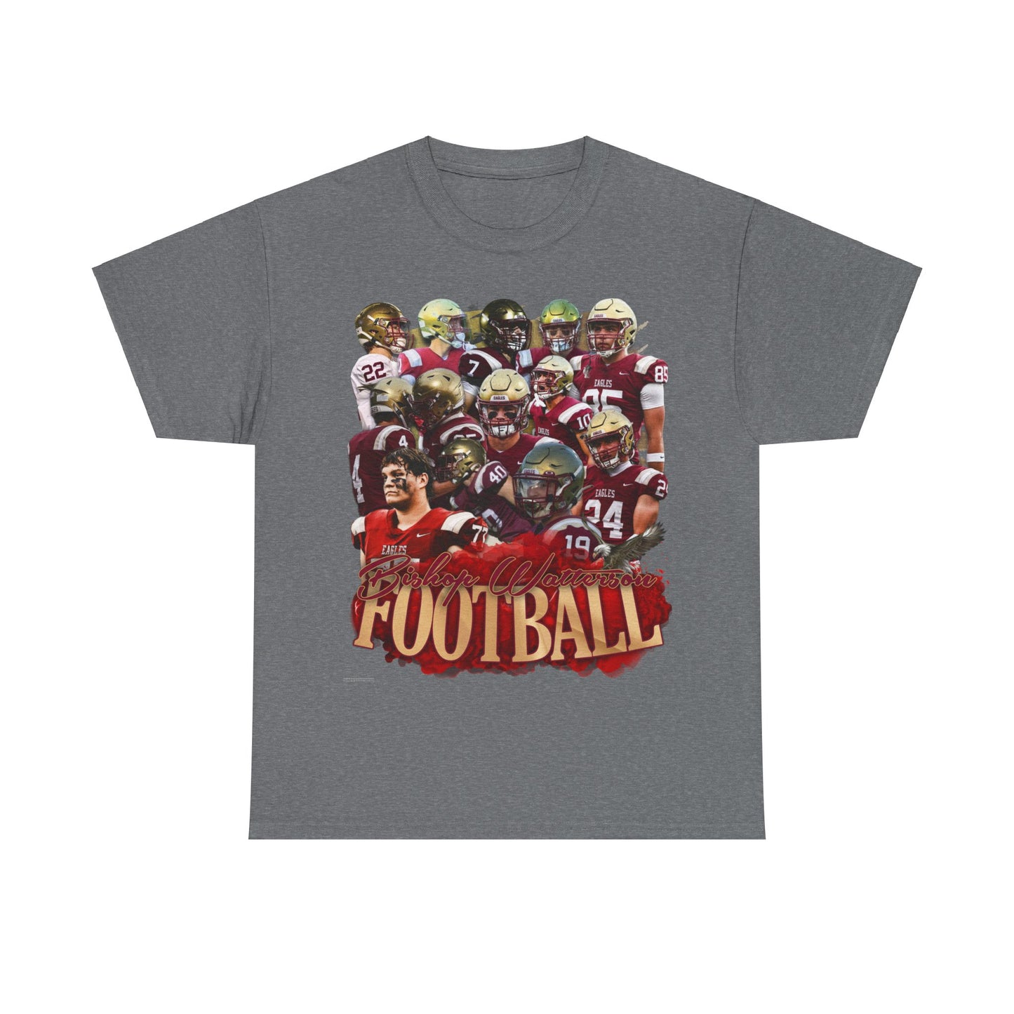 Bishop Watterson Football 2024 Heavy Cotton Tee