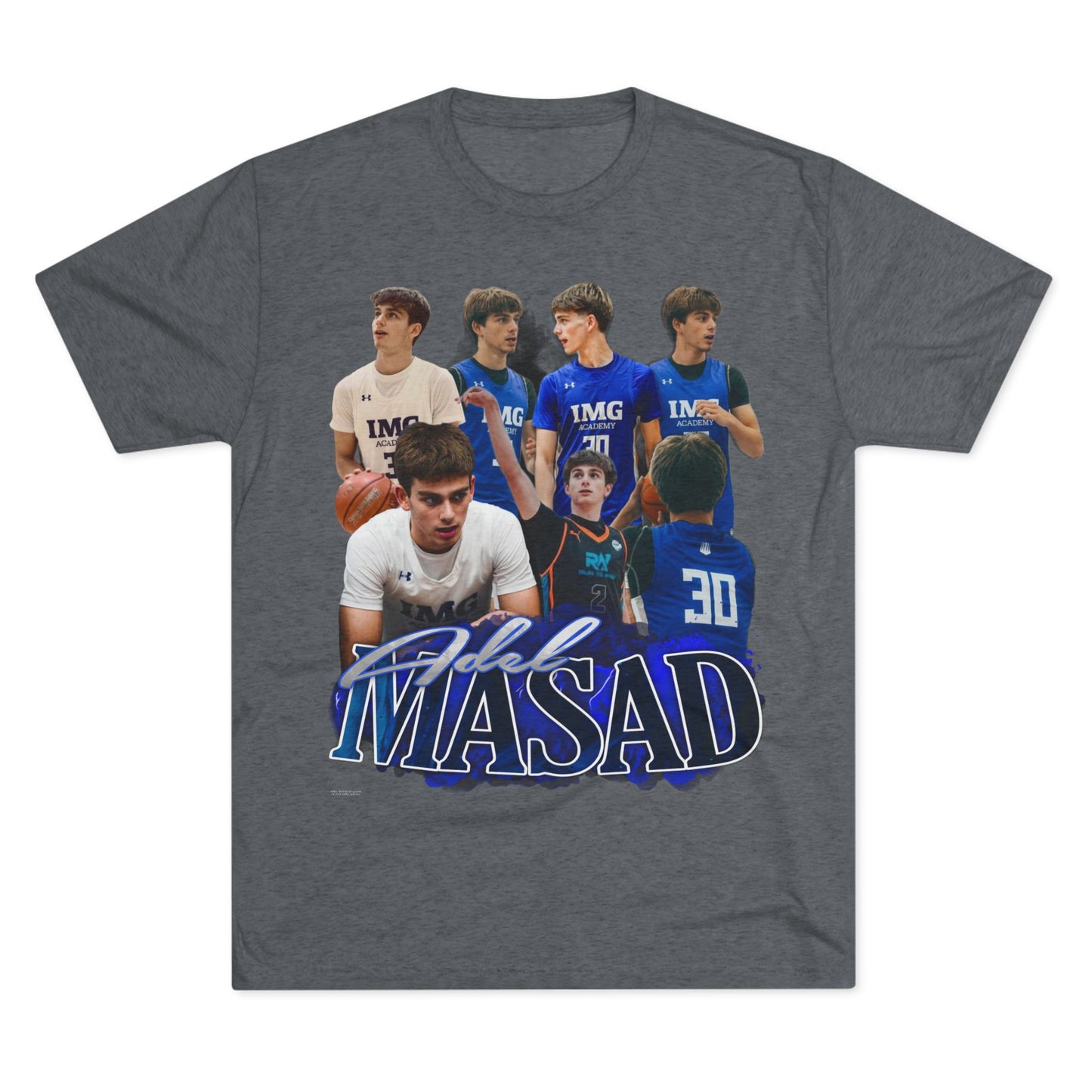 Adel Masad Tri-Blend Crew Tee