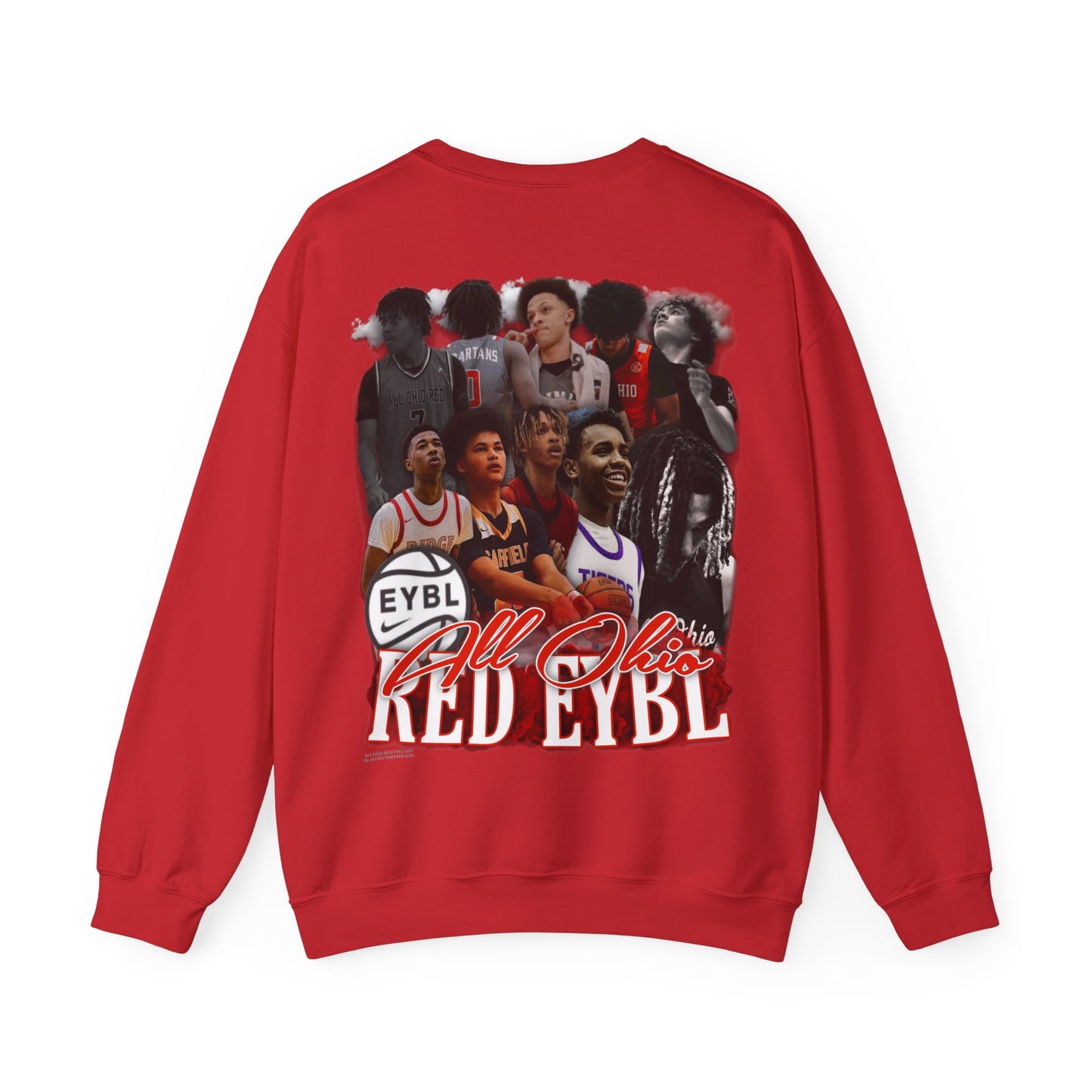 All Ohio Red EYBL 2027 Crewneck Sweatshirt