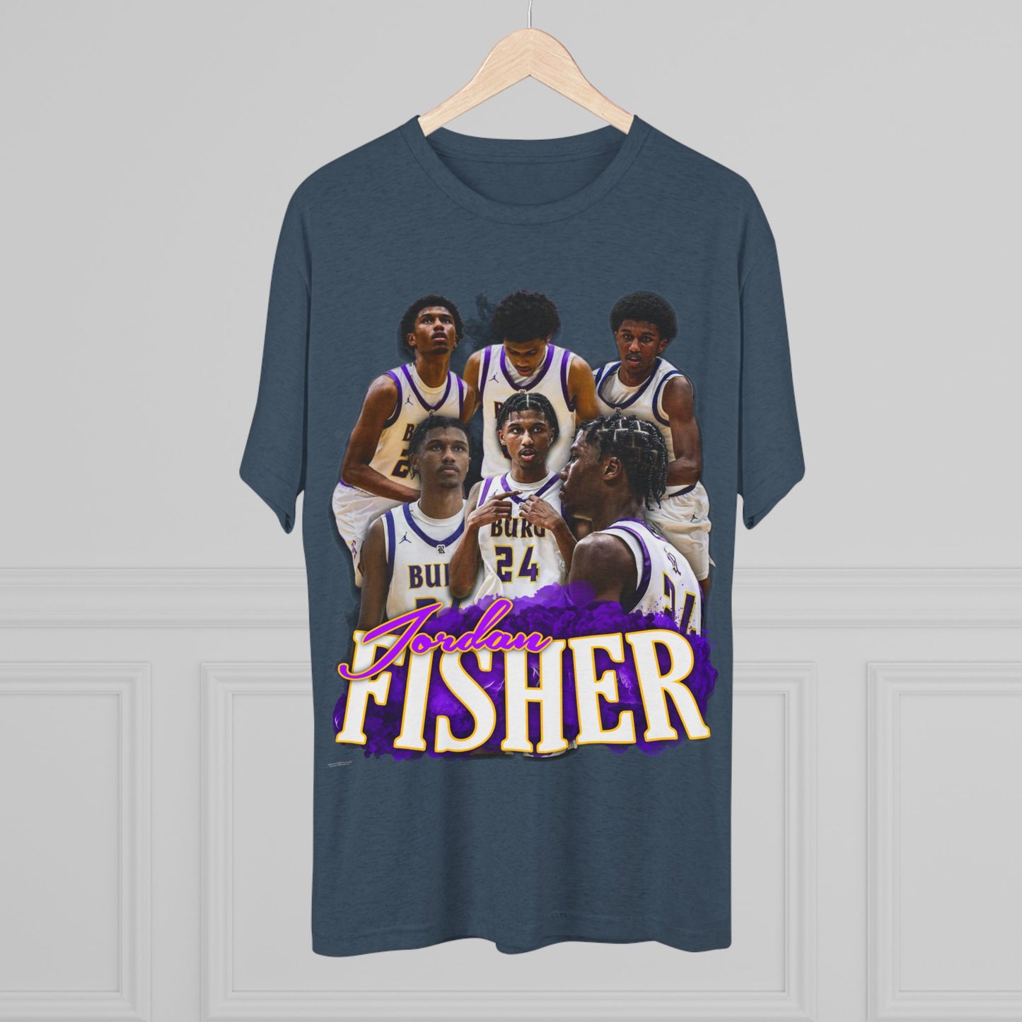 Jordan Fisher Tri-Blend Crew Tee