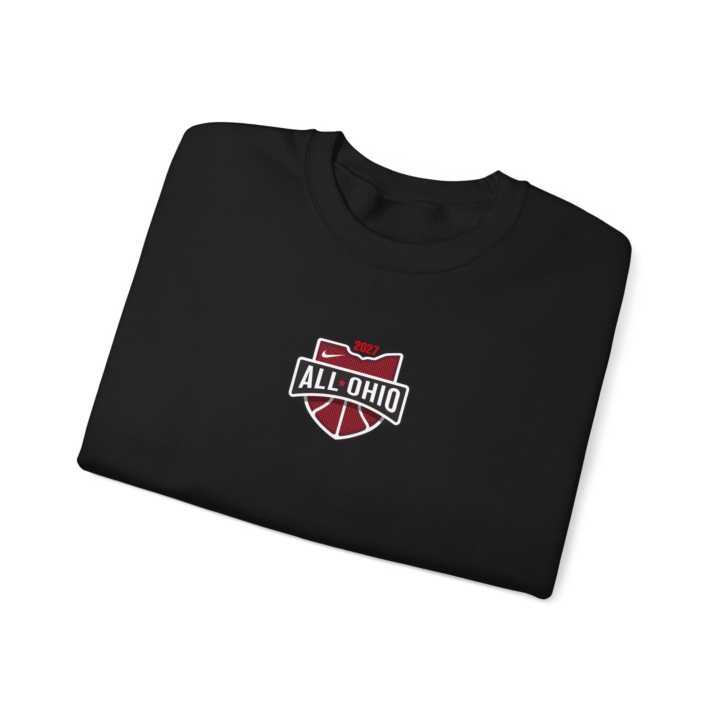 All Ohio Red EYBL 2027 Crewneck Sweatshirt