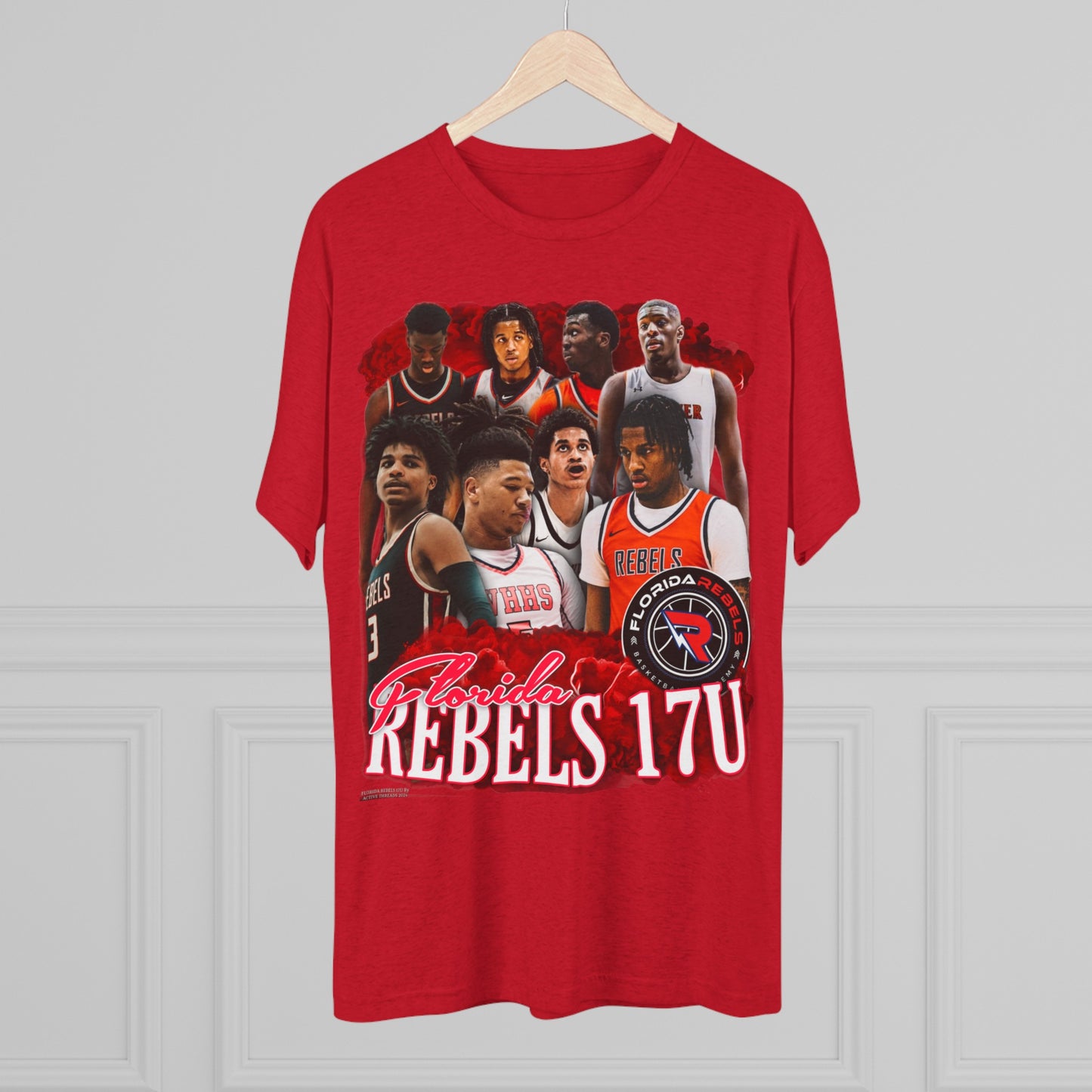 Florida Rebels 17U Tri-Blend Crew Tee