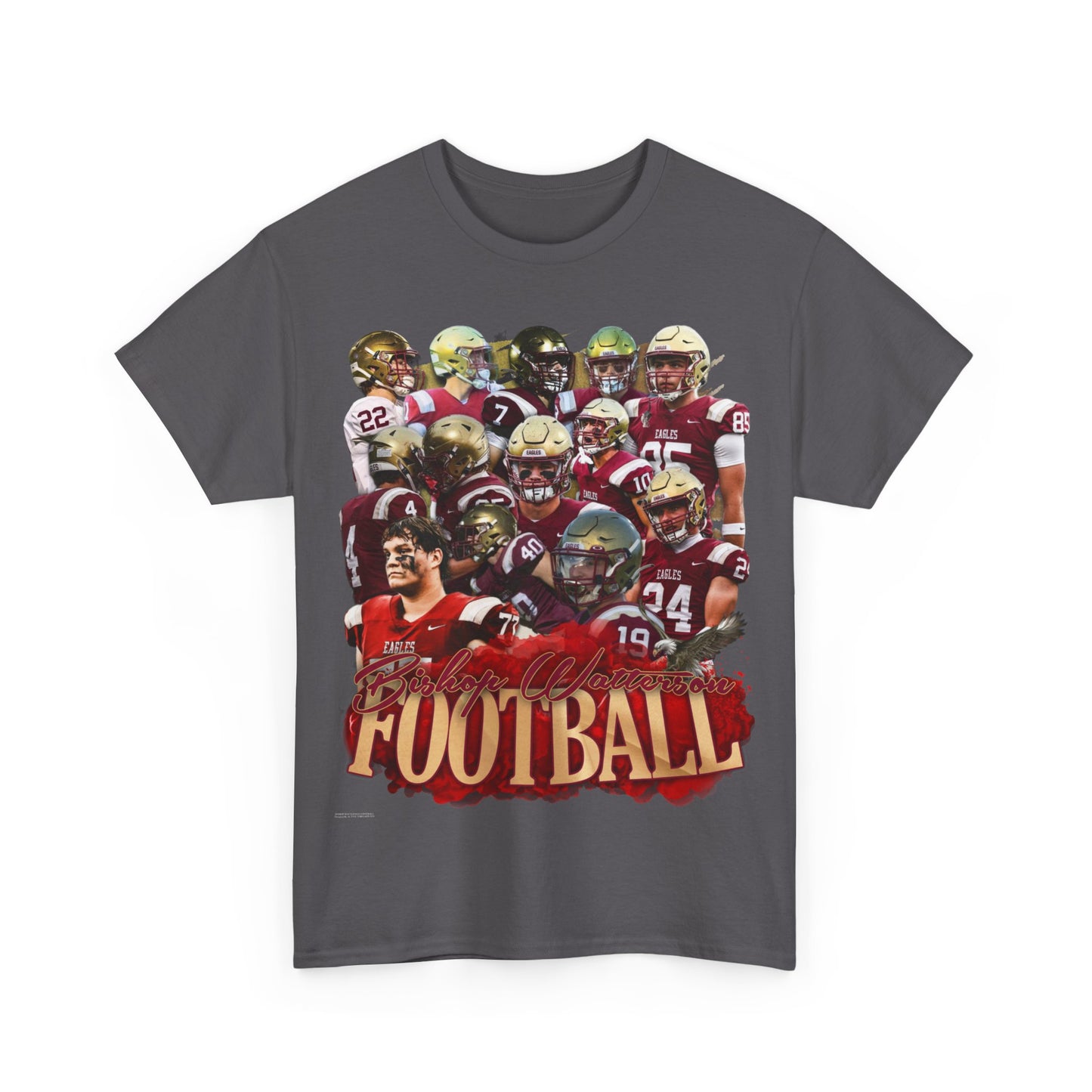 Bishop Watterson Football 2024 Heavy Cotton Tee