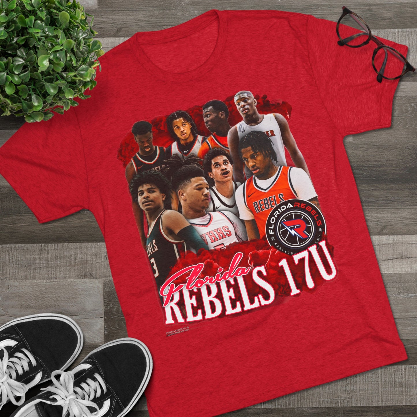 Florida Rebels 17U Tri-Blend Crew Tee