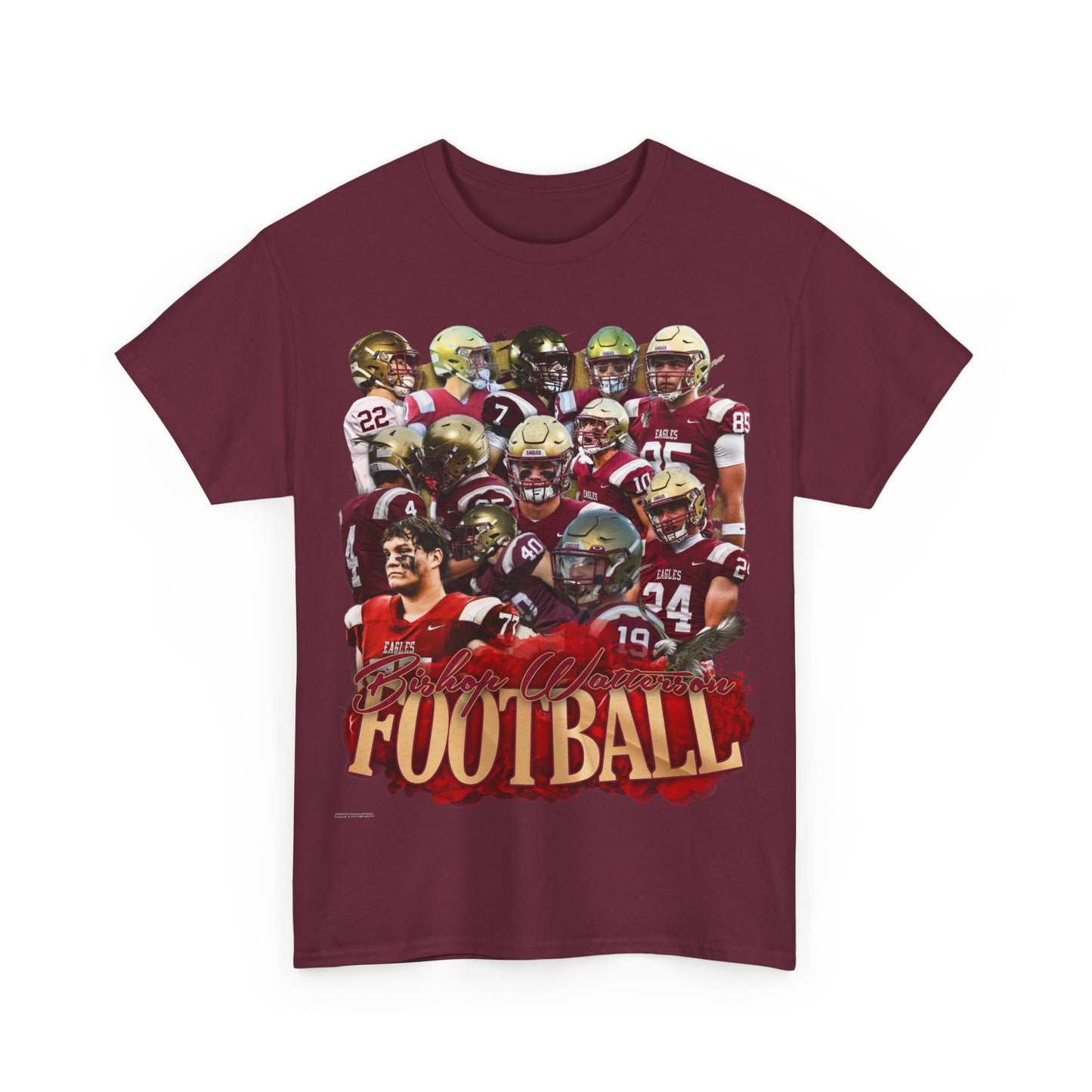 Bishop Watterson Football 2024 Heavy Cotton Tee