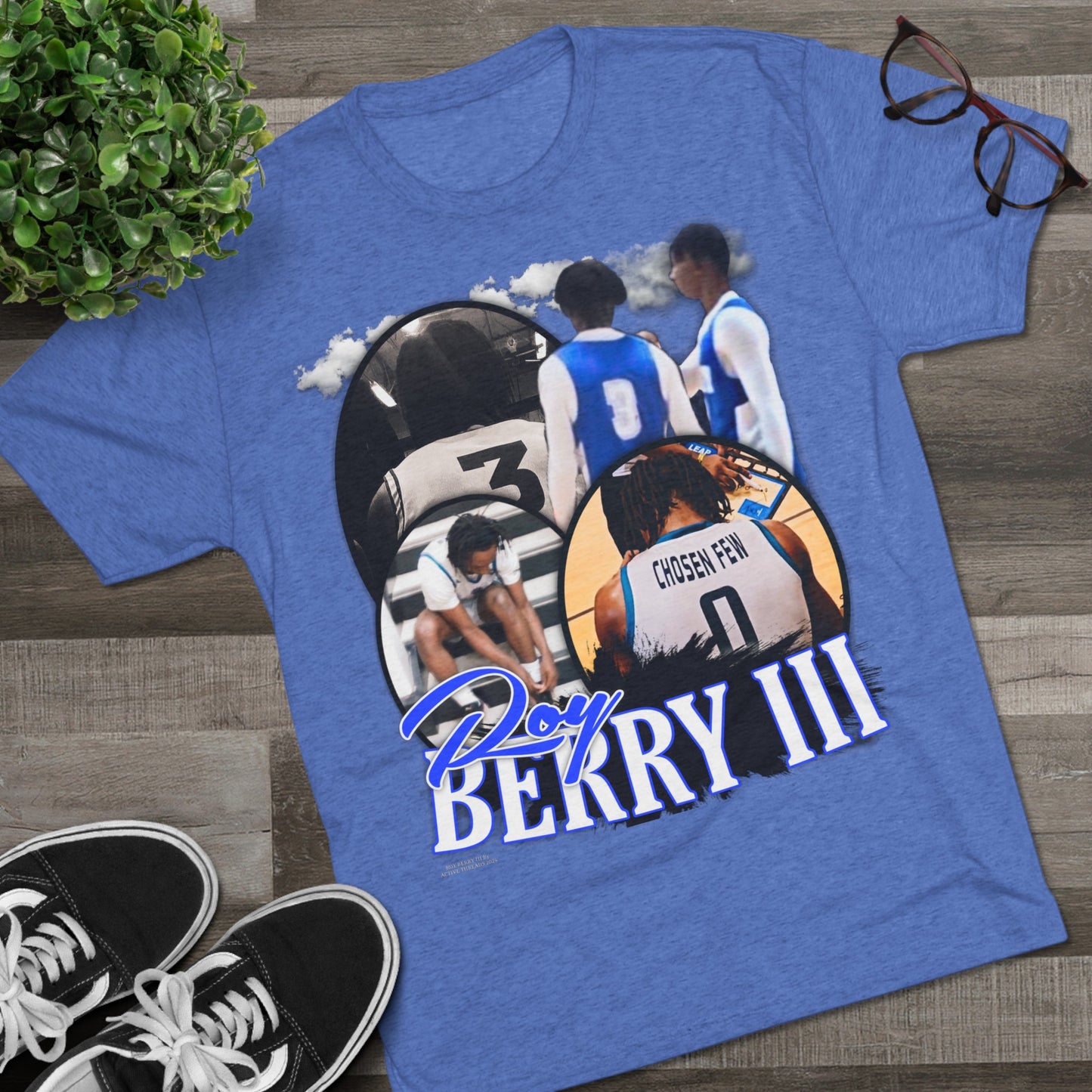 Roy Berry III Tri-Blend Crew Tee