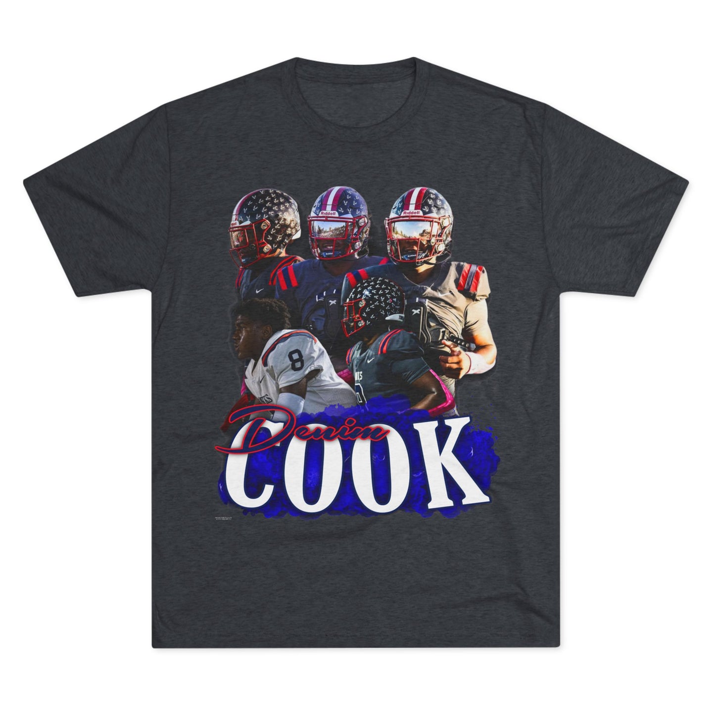 Denim Cook Tri-Blend Crew Tee