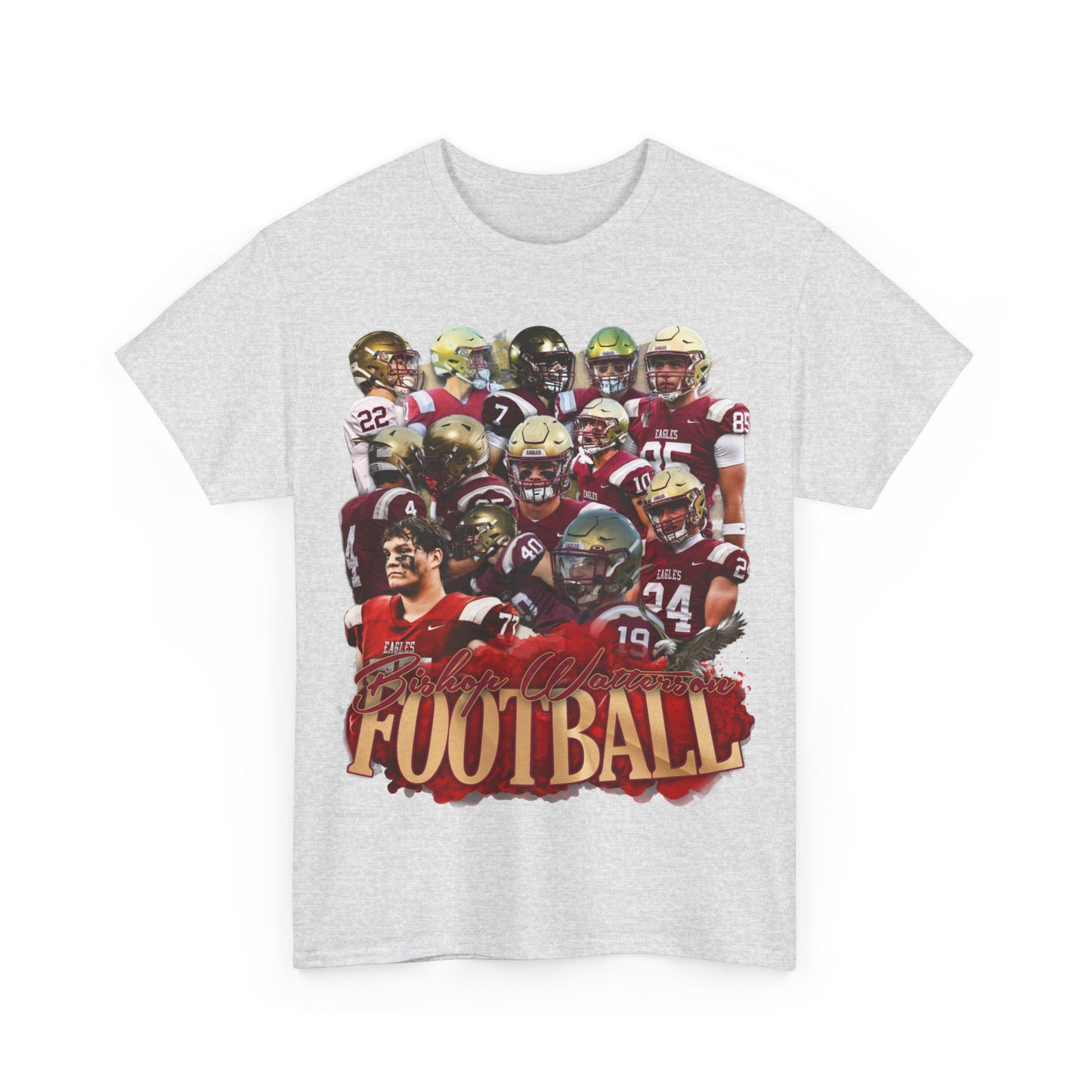 Bishop Watterson Football 2024 Heavy Cotton Tee