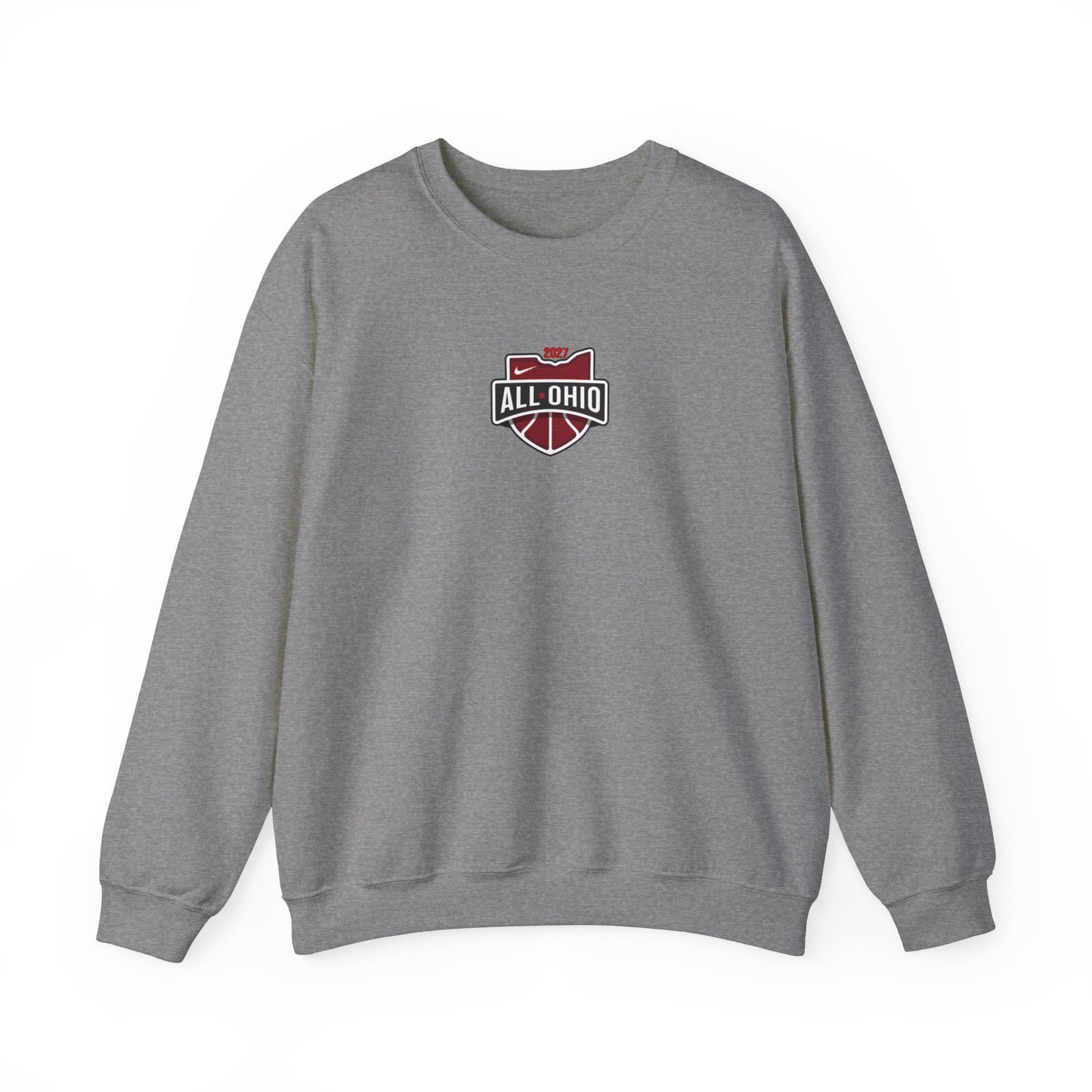 All Ohio Red EYBL 2027 Crewneck Sweatshirt