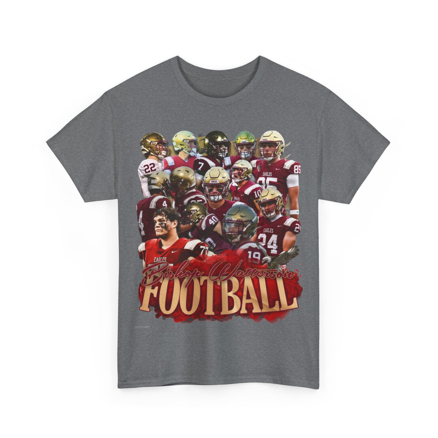 Bishop Watterson Football 2024 Heavy Cotton Tee