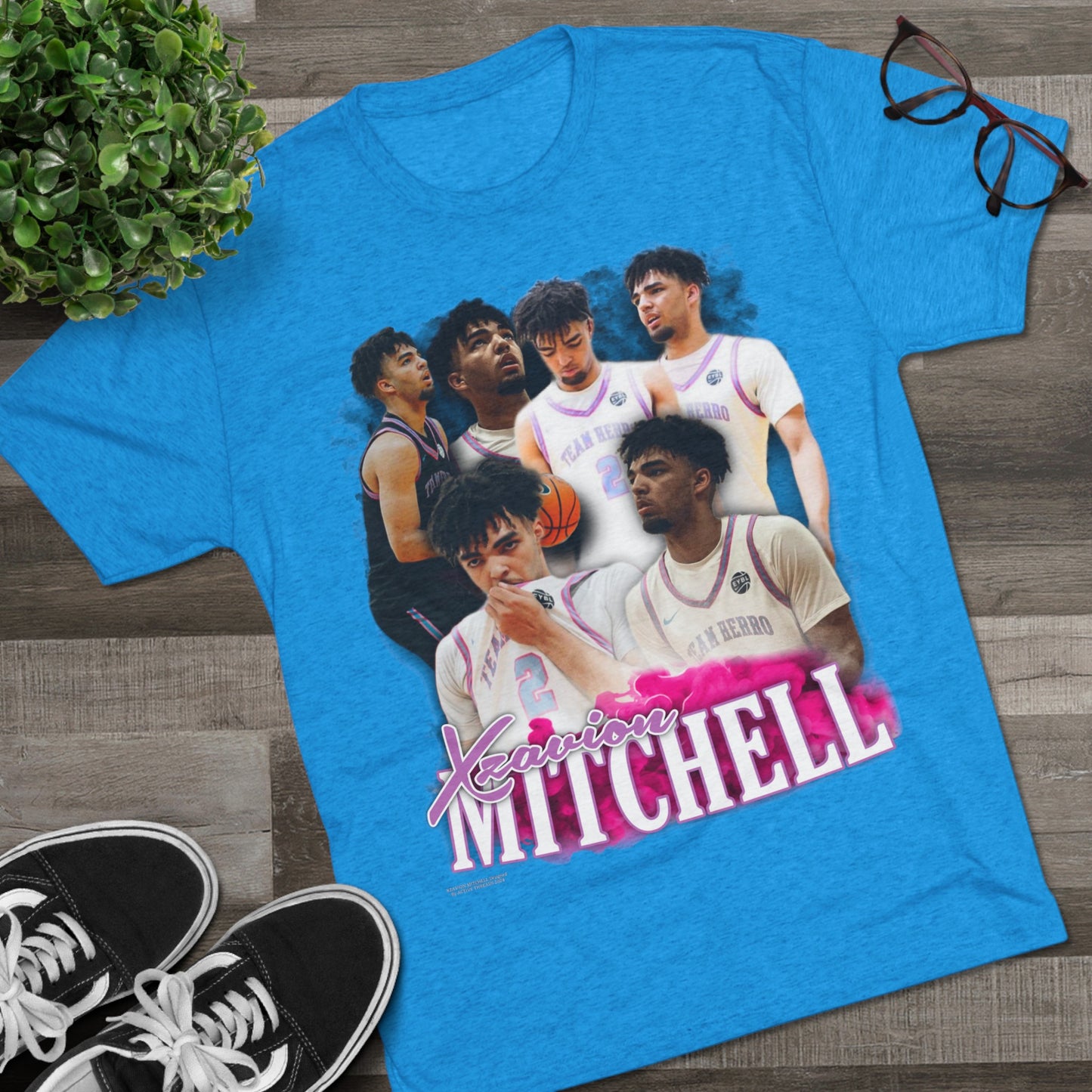Xzavion Mitchell Tri-Blend Crew Tee