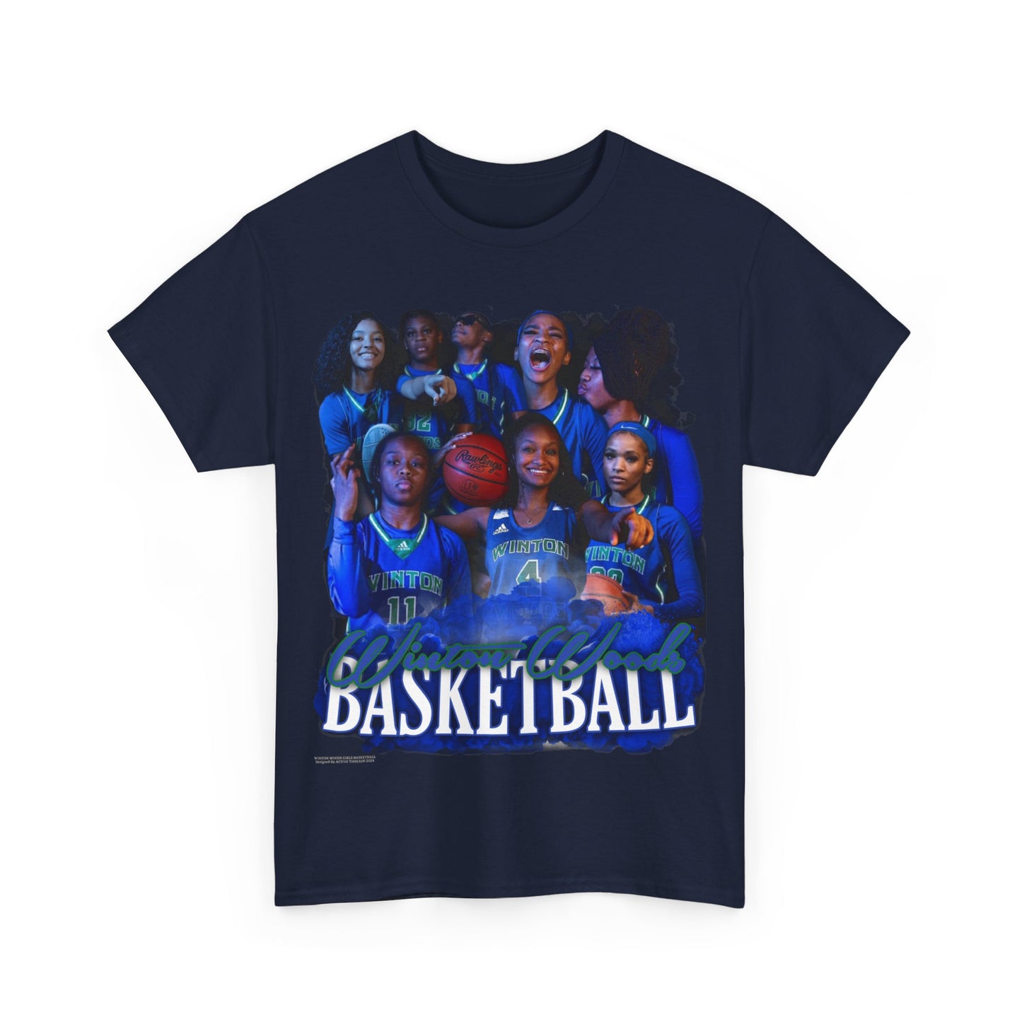Winton Woods Girls Basketball Heavy Cotton Tee