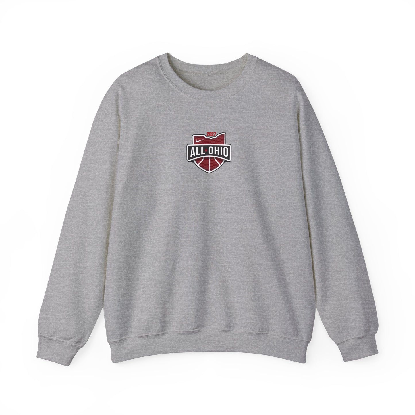 All Ohio Red EYBL 2027 Crewneck Sweatshirt