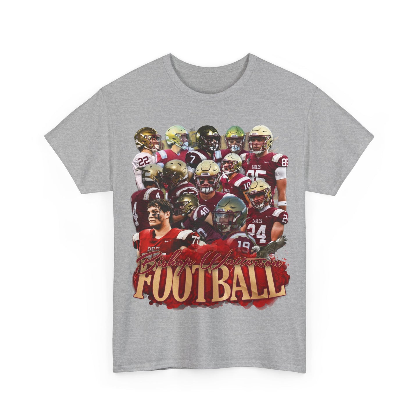 Bishop Watterson Football 2024 Heavy Cotton Tee