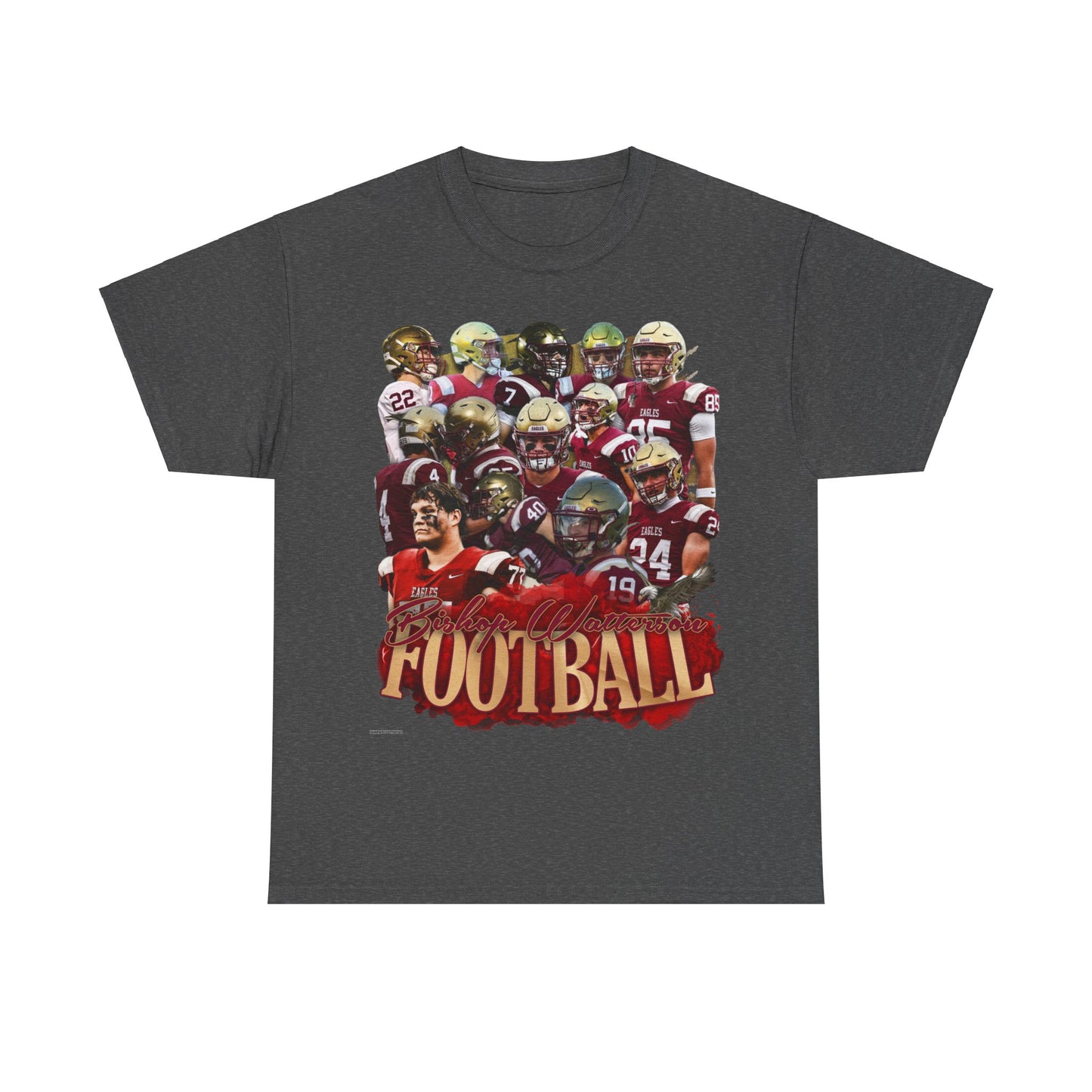 Bishop Watterson Football 2024 Heavy Cotton Tee