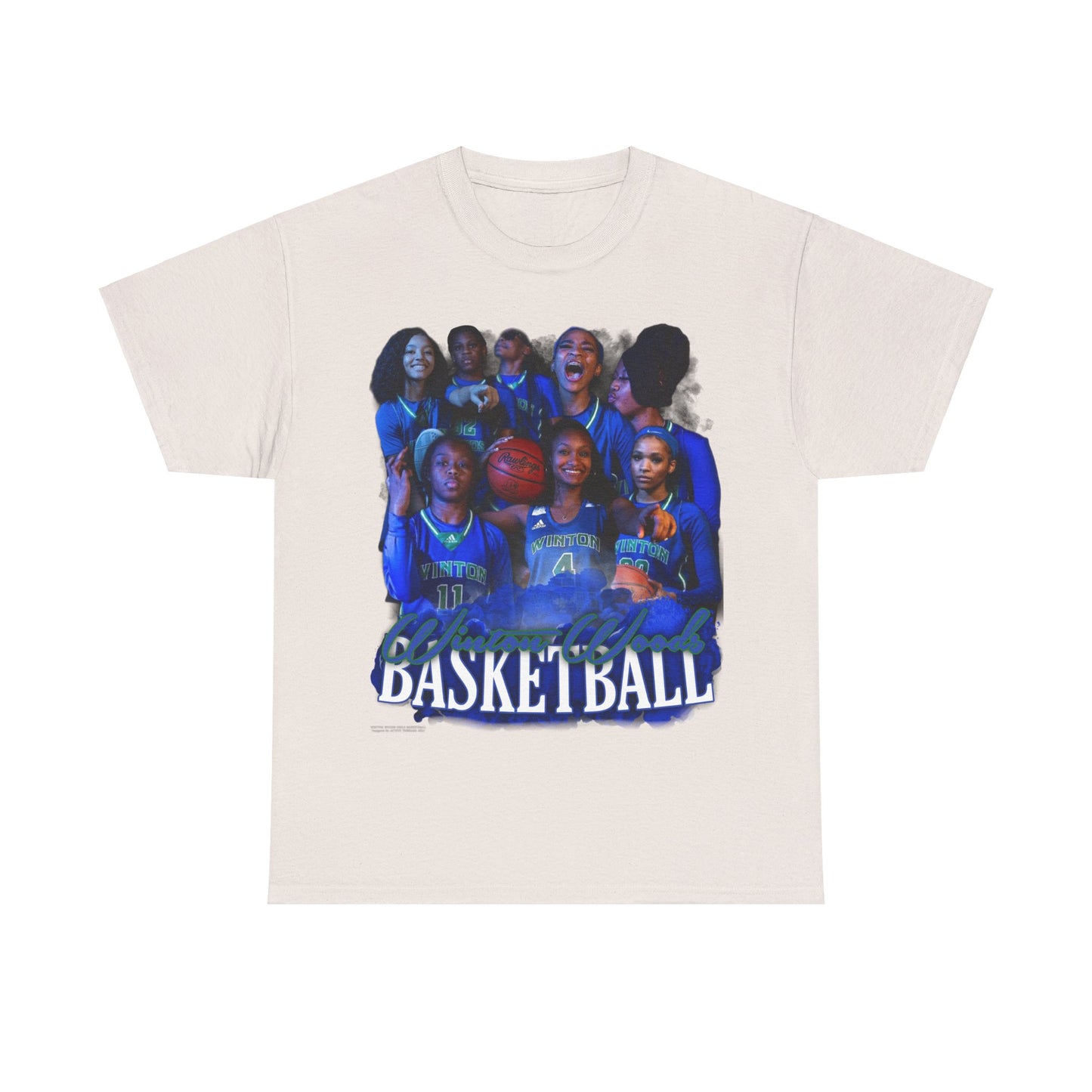 Winton Woods Girls Basketball Heavy Cotton Tee