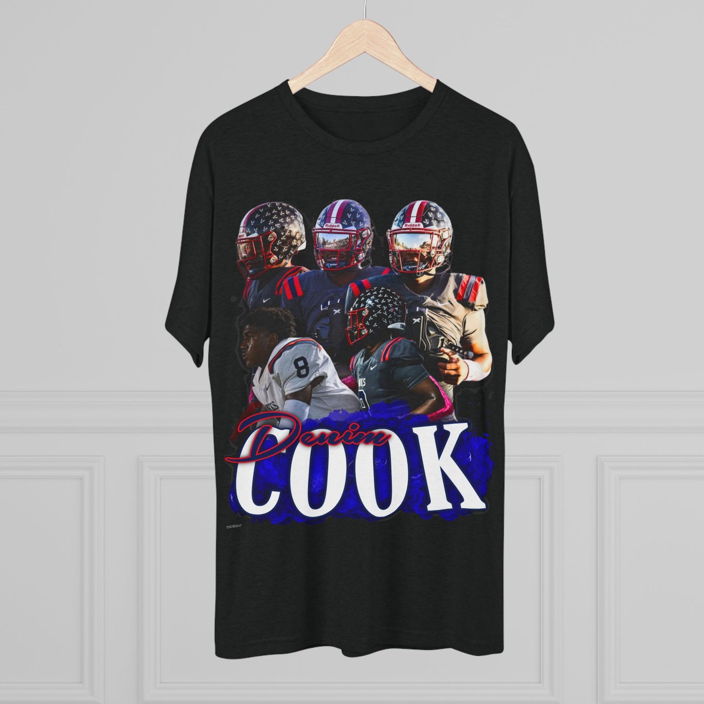 Denim Cook Tri-Blend Crew Tee