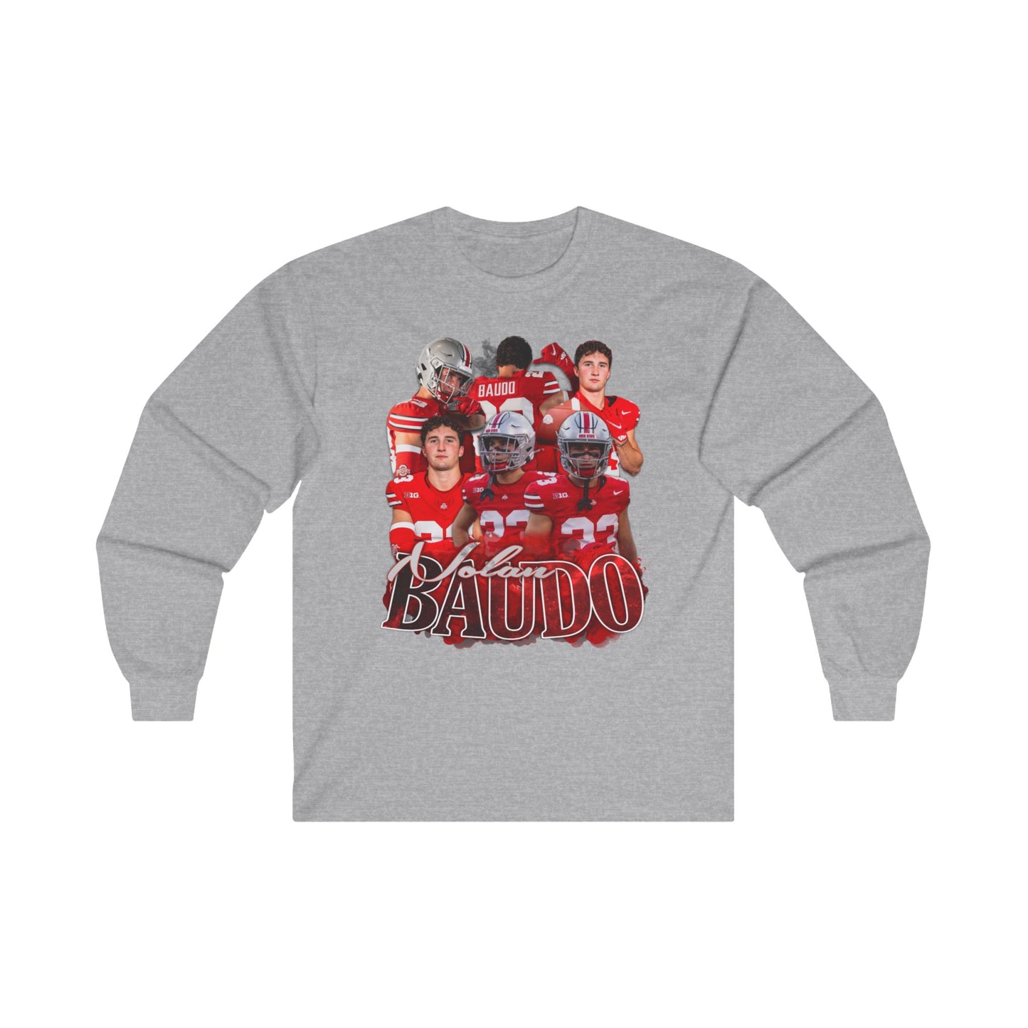 Nolan Baudo Ultra Cotton Long Sleeve Tee