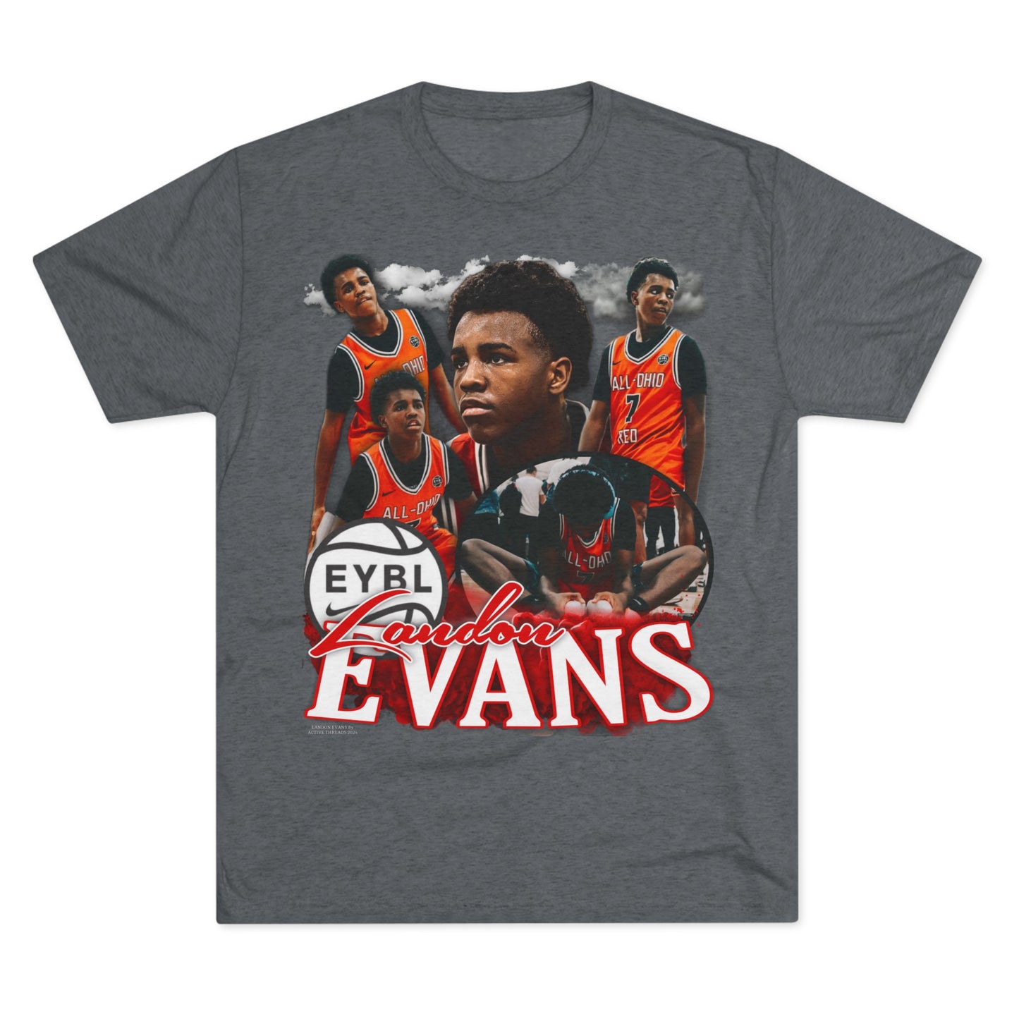 Landon Evans Tri-Blend Crew Tee