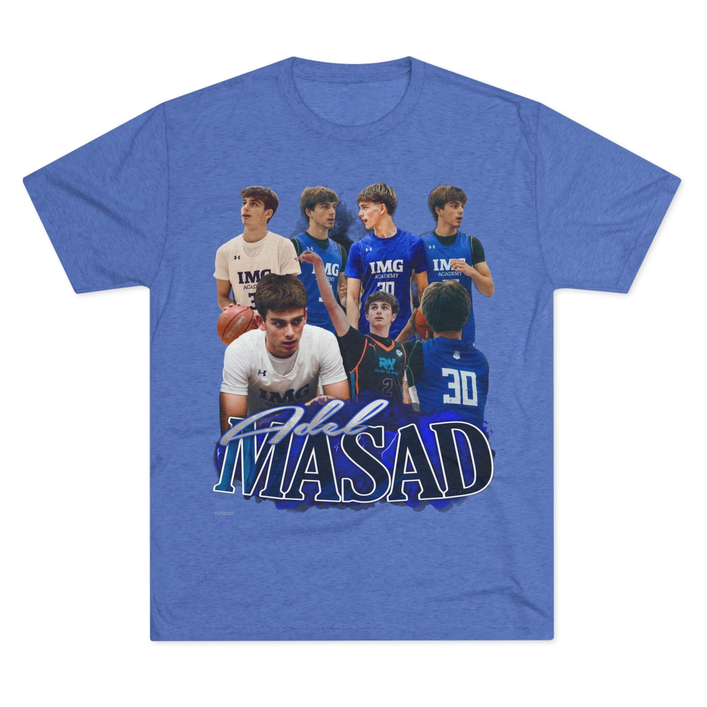 Adel Masad Tri-Blend Crew Tee
