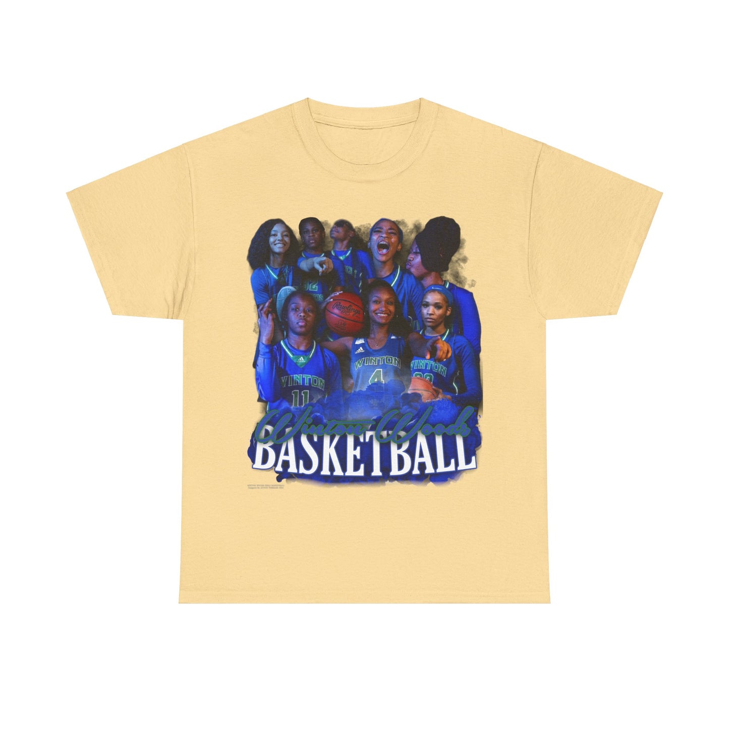 Winton Woods Girls Basketball Heavy Cotton Tee