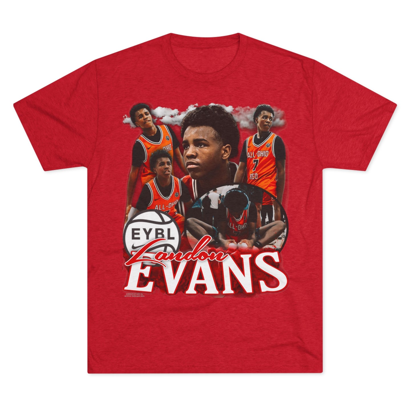 Landon Evans Tri-Blend Crew Tee