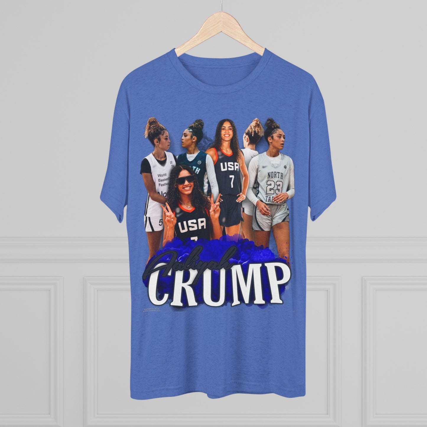 Aaliyah Crump Tri-Blend Crew Tee