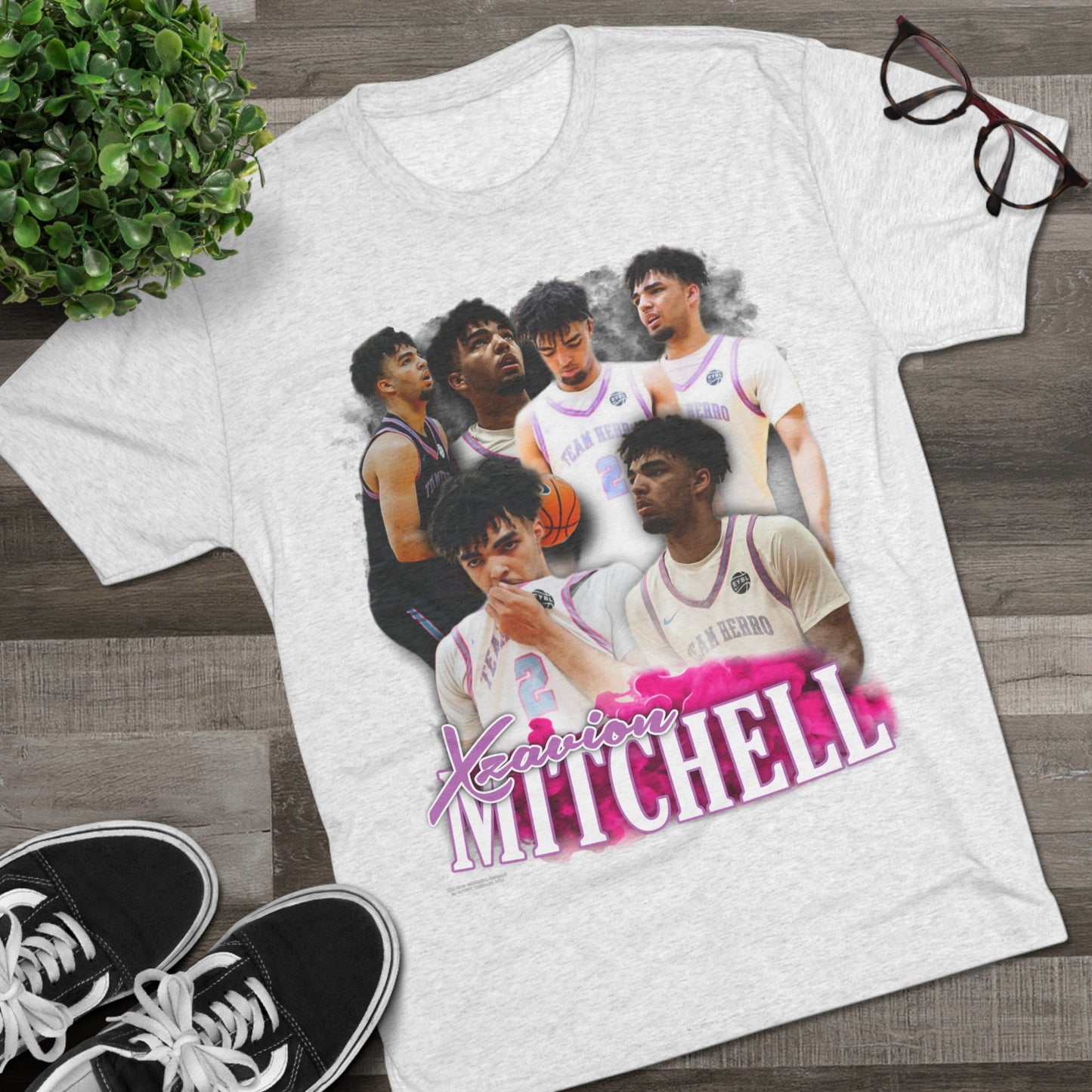 Xzavion Mitchell Tri-Blend Crew Tee