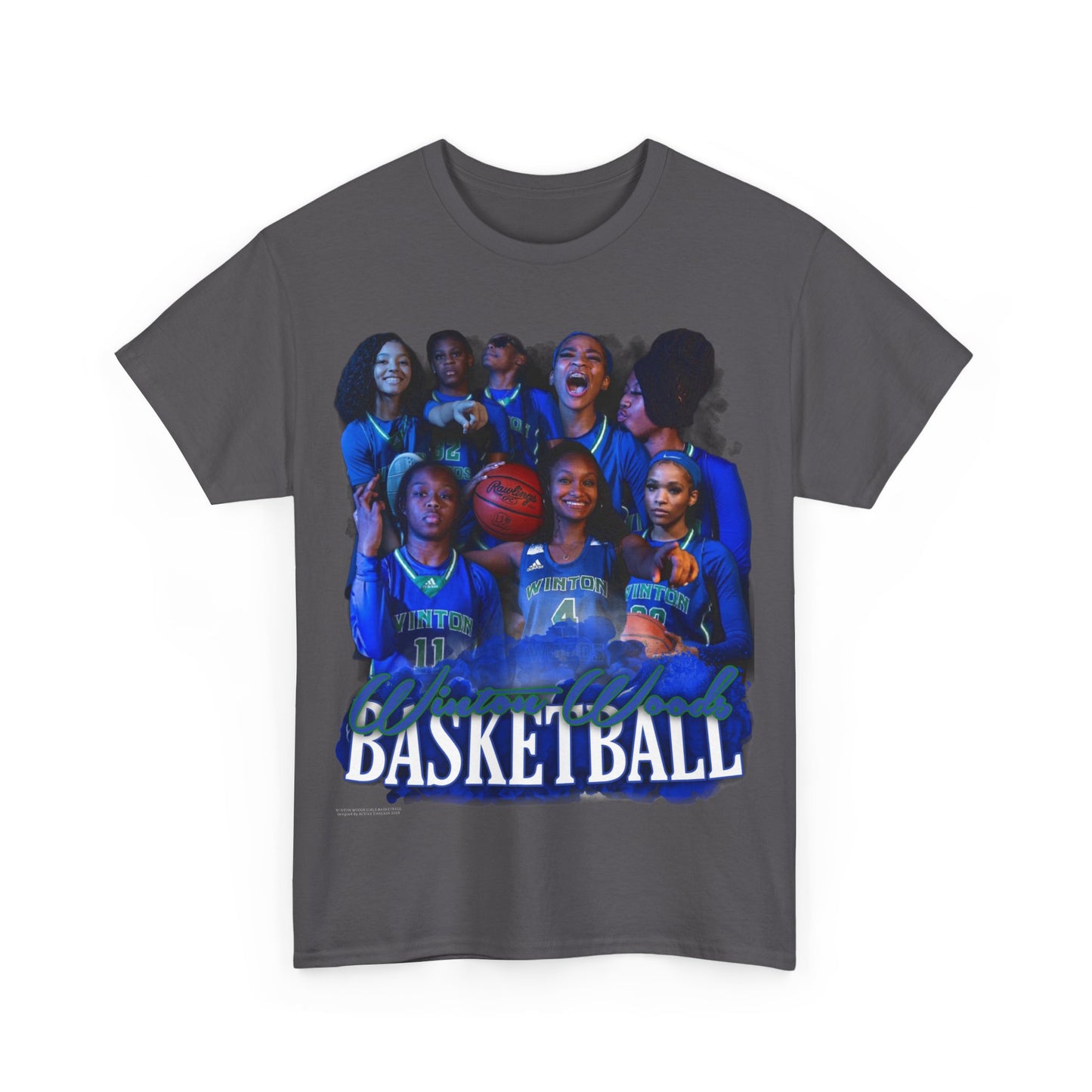 Winton Woods Girls Basketball Heavy Cotton Tee