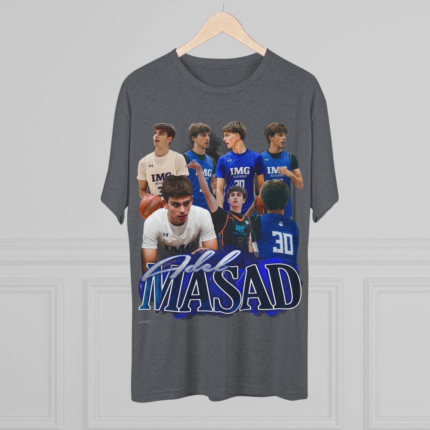 Adel Masad Tri-Blend Crew Tee